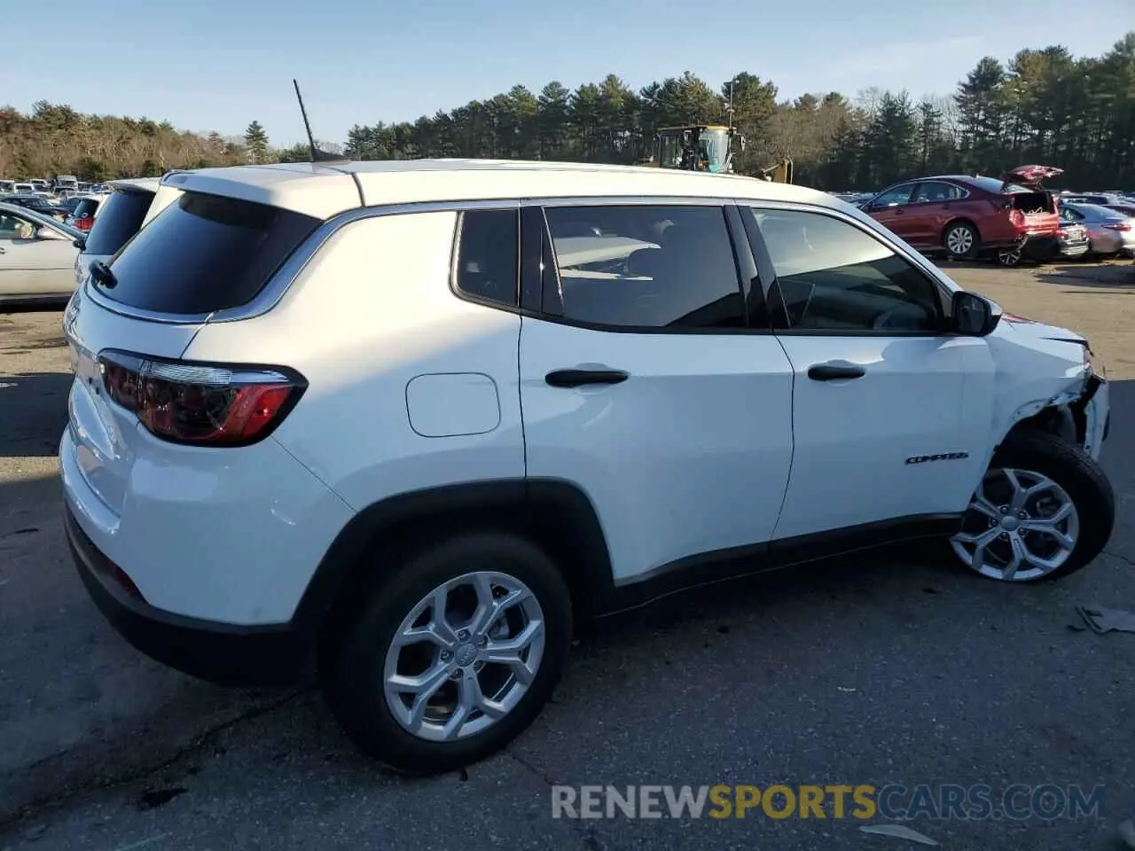 3 Photograph of a damaged car 3C4NJDAN0RT137881 JEEP COMPASS 2024
