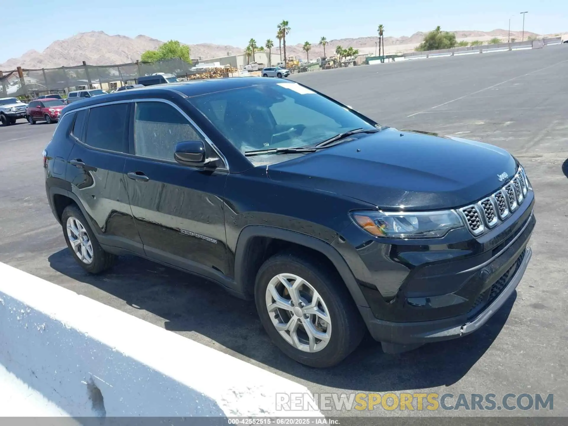 1 Photograph of a damaged car 3C4NJDAN2RT141205 JEEP COMPASS 2024