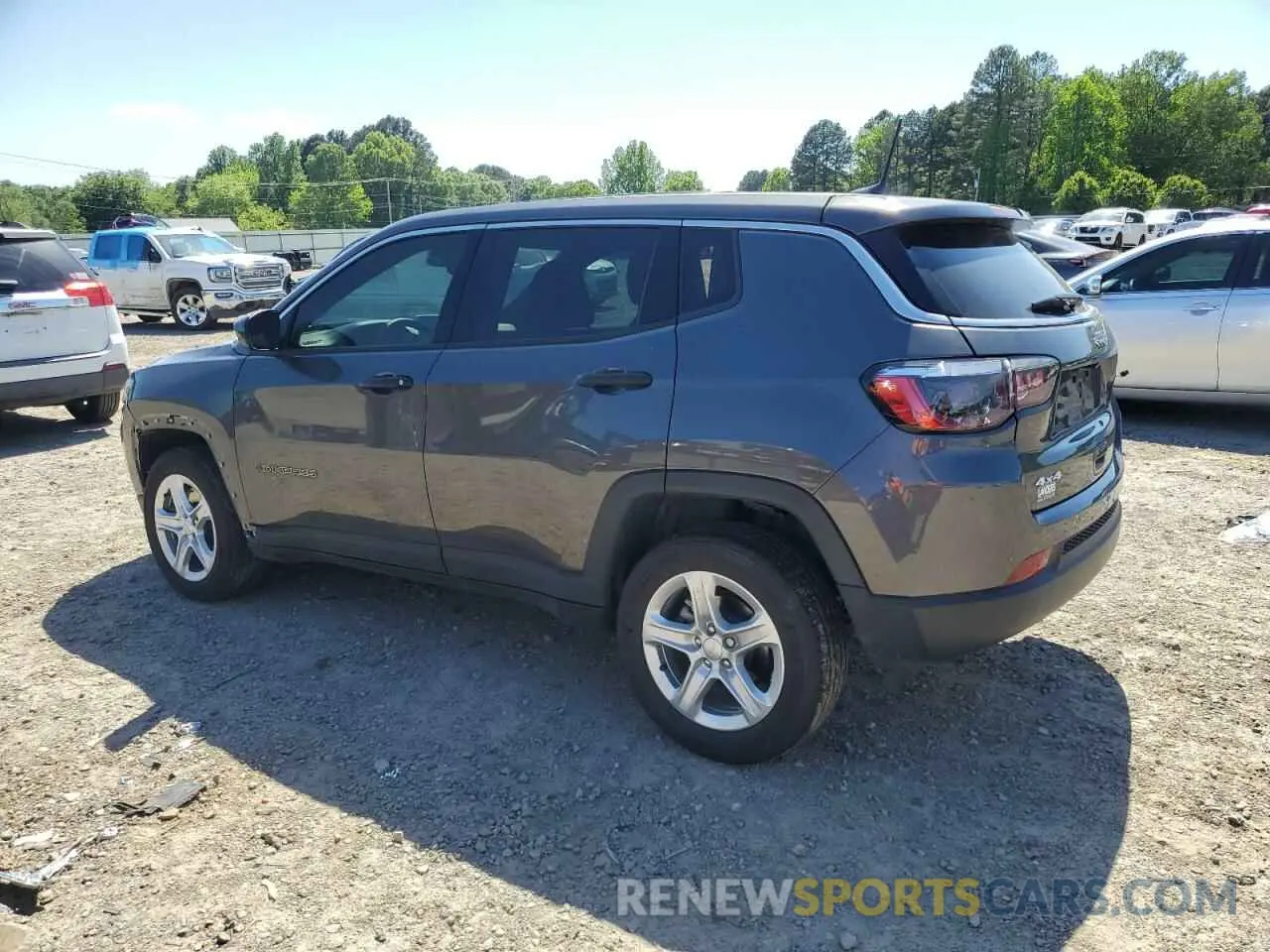 2 Photograph of a damaged car 3C4NJDAN2RT600460 JEEP COMPASS 2024