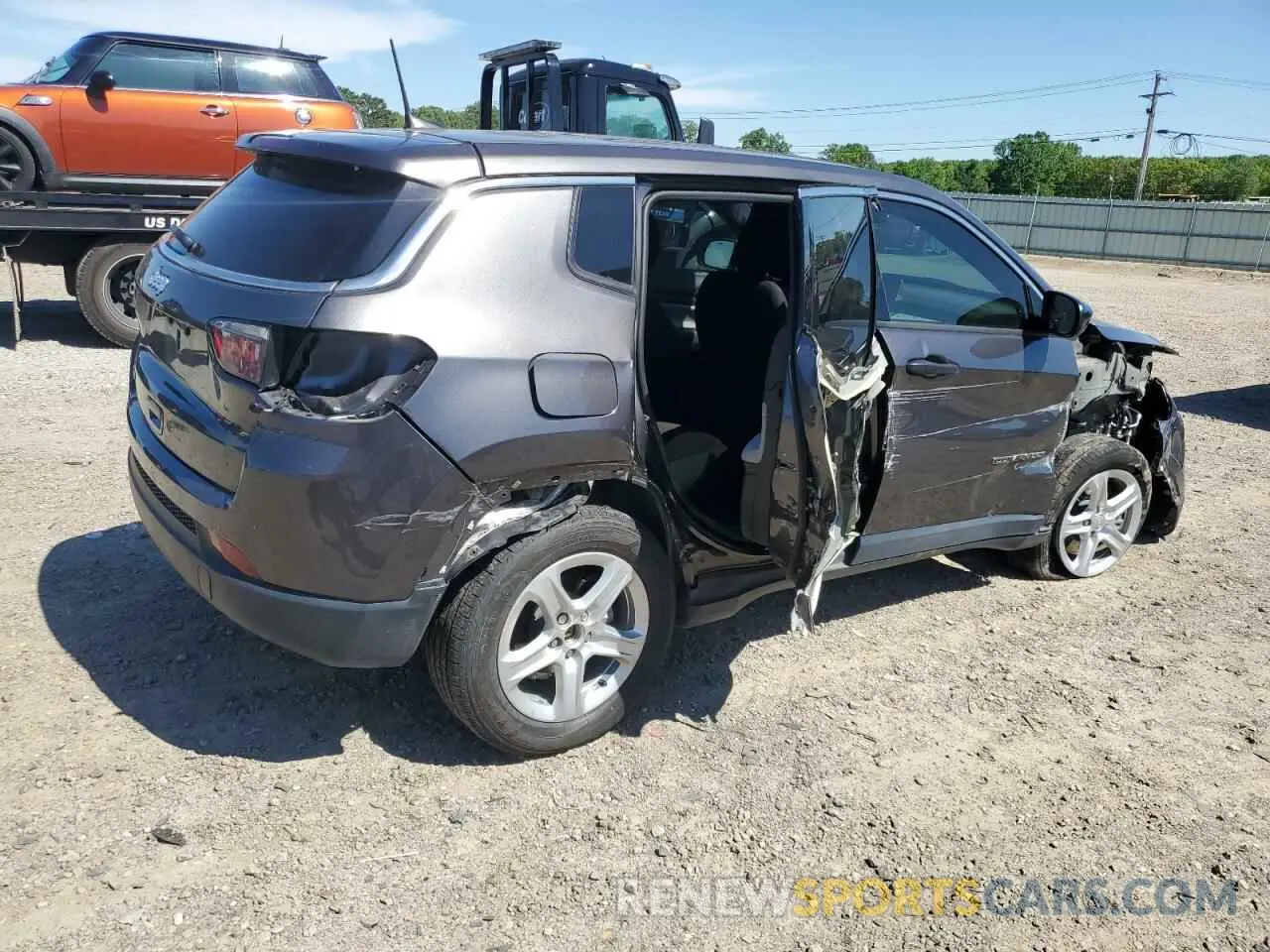 3 Photograph of a damaged car 3C4NJDAN2RT600460 JEEP COMPASS 2024