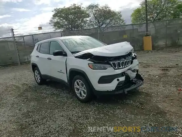 14 Photograph of a damaged car 3C4NJDAN3RT125983 JEEP COMPASS 2024
