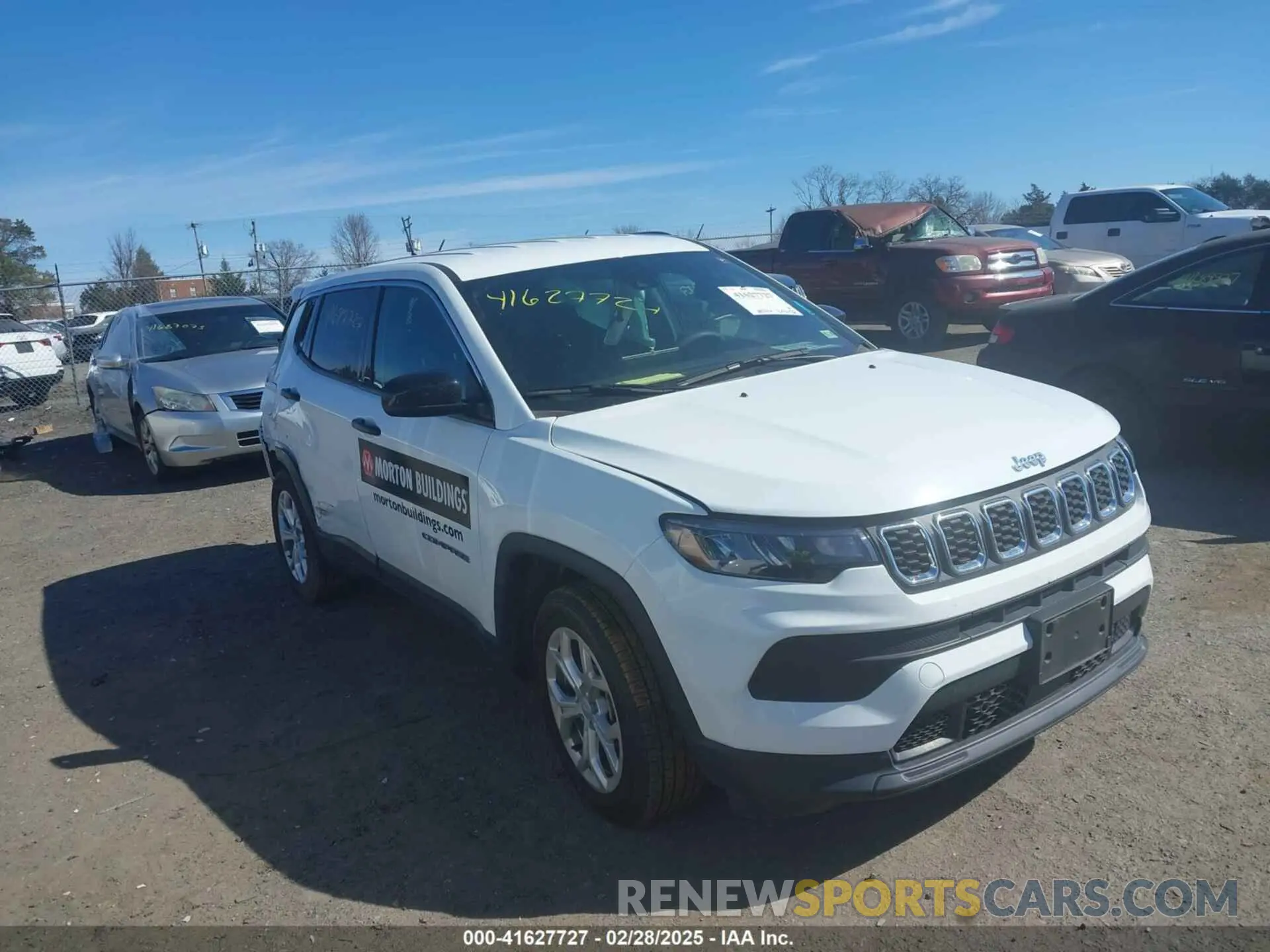 1 Photograph of a damaged car 3C4NJDAN4RT108867 JEEP COMPASS 2024