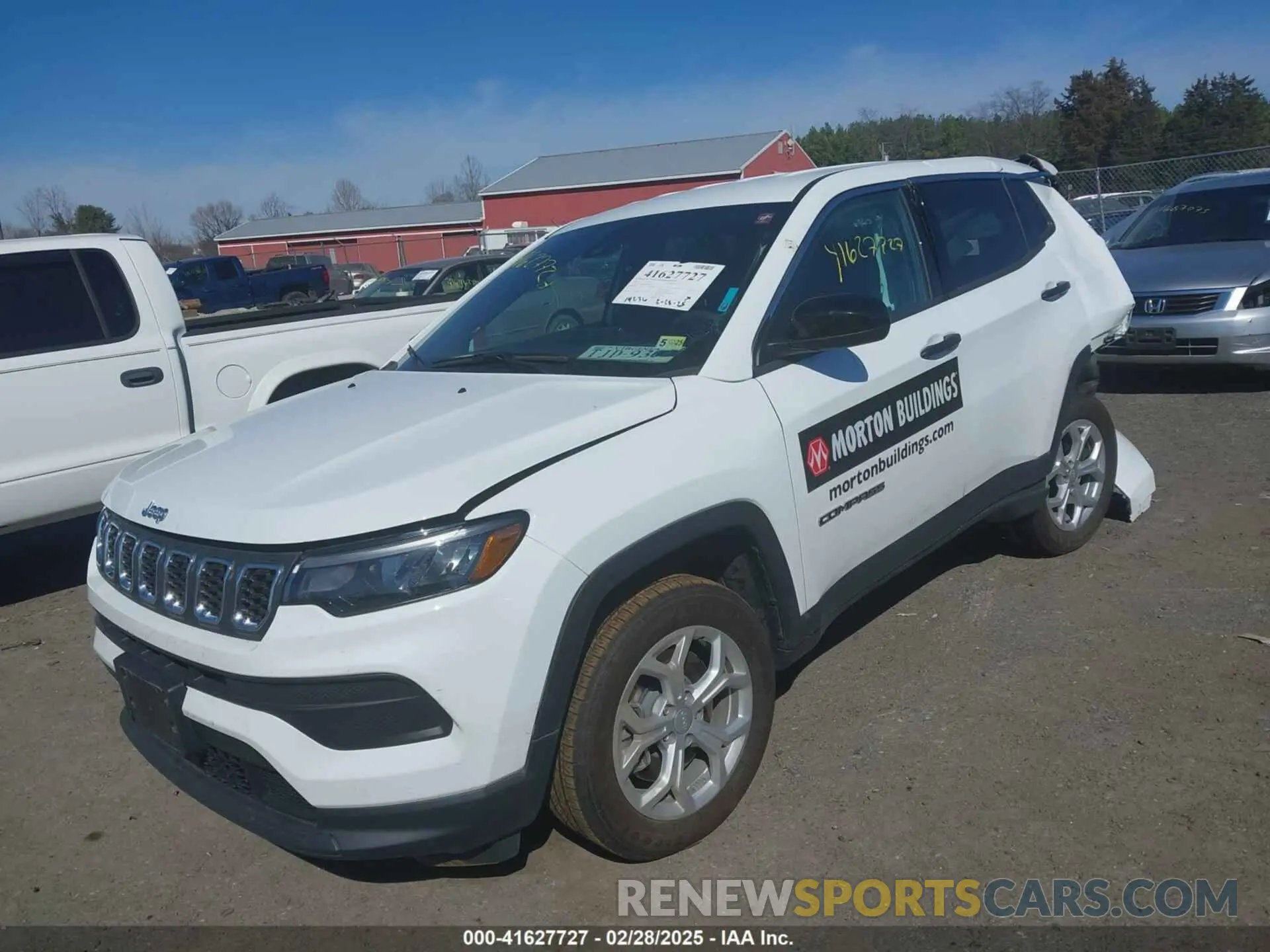 2 Photograph of a damaged car 3C4NJDAN4RT108867 JEEP COMPASS 2024