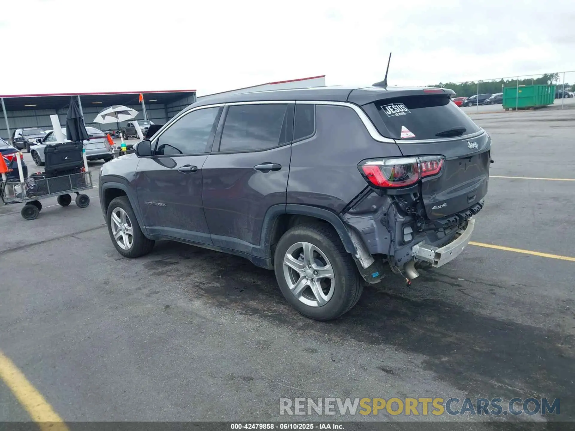 3 Photograph of a damaged car 3C4NJDAN5RT120168 JEEP COMPASS 2024