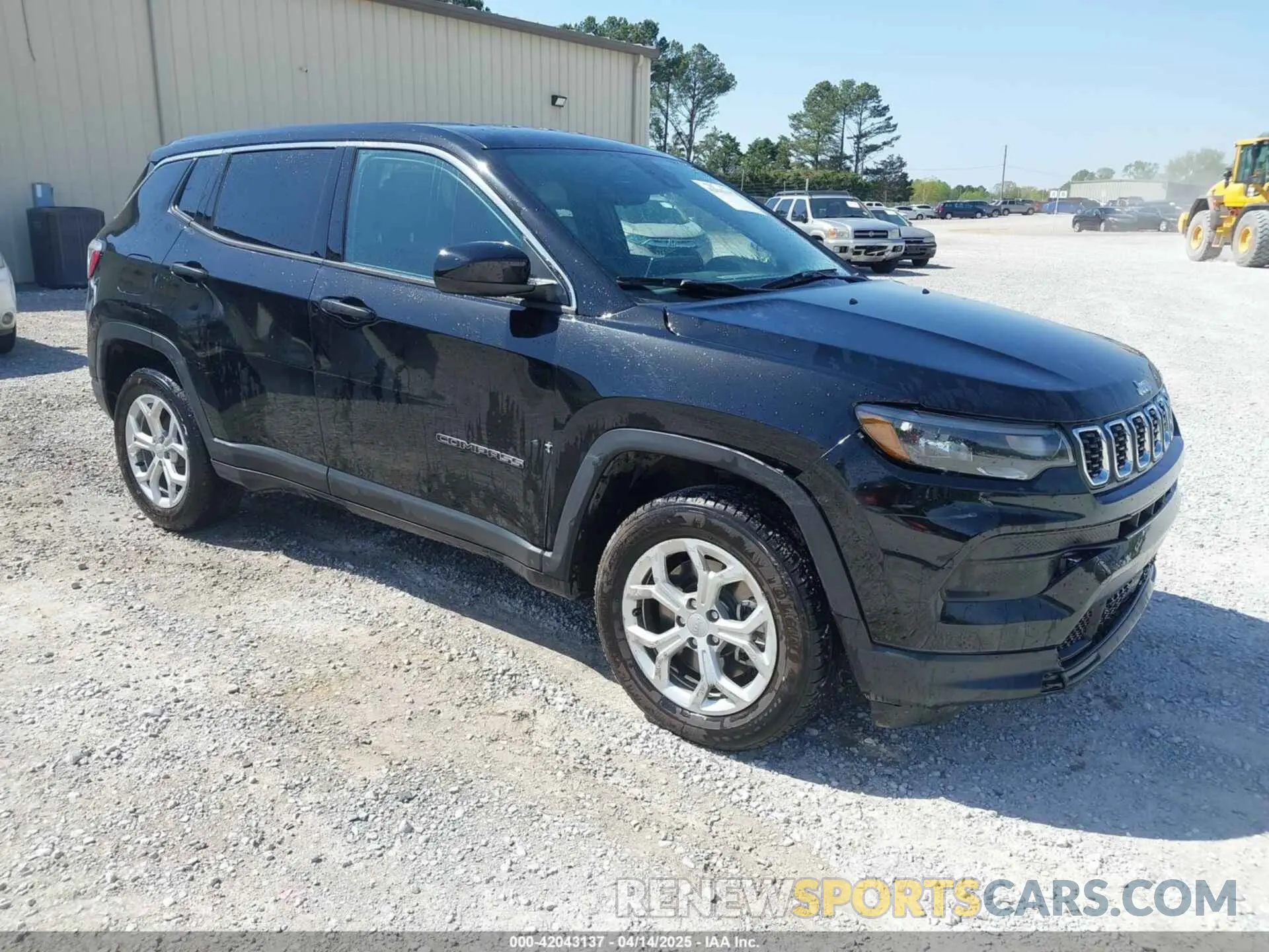 1 Photograph of a damaged car 3C4NJDAN5RT146771 JEEP COMPASS 2024
