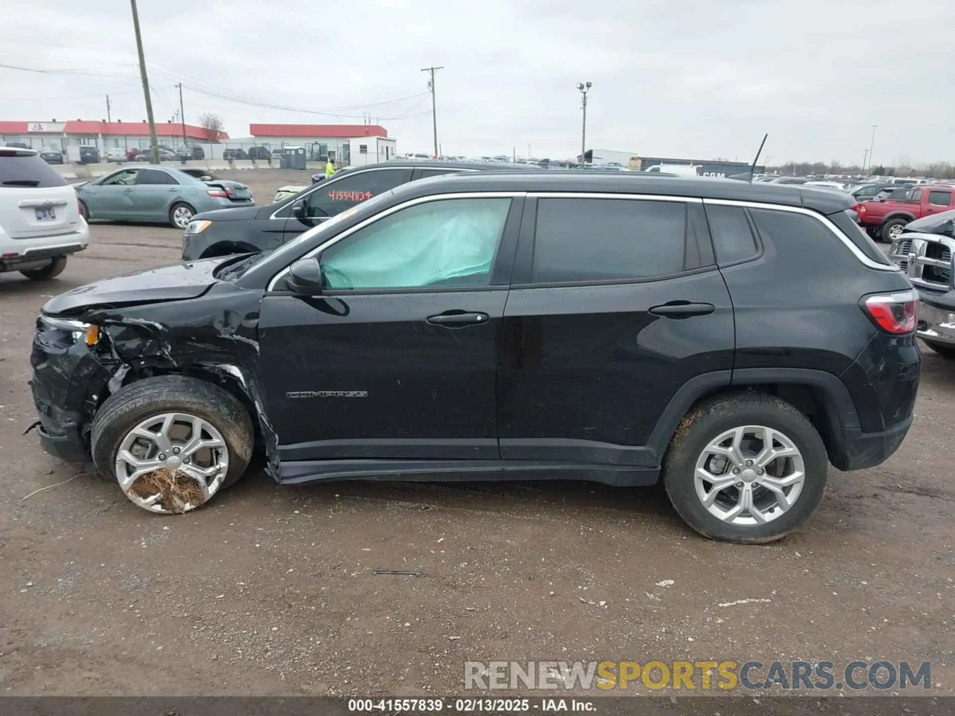 14 Photograph of a damaged car 3C4NJDAN5RT166776 JEEP COMPASS 2024