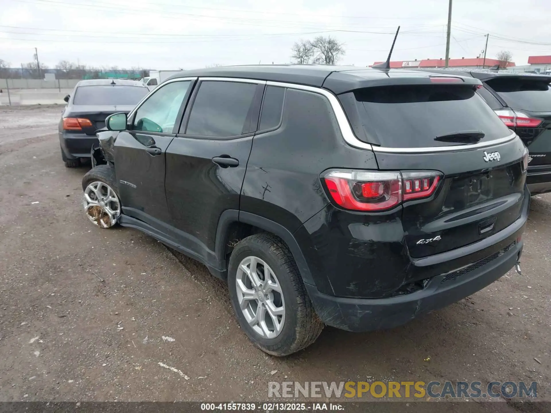 3 Photograph of a damaged car 3C4NJDAN5RT166776 JEEP COMPASS 2024