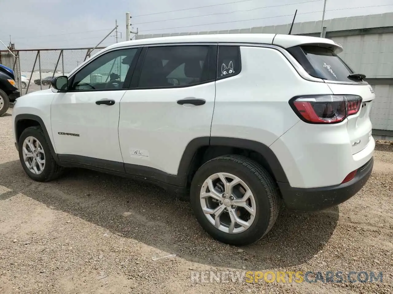 2 Photograph of a damaged car 3C4NJDAN6RT163210 JEEP COMPASS 2024