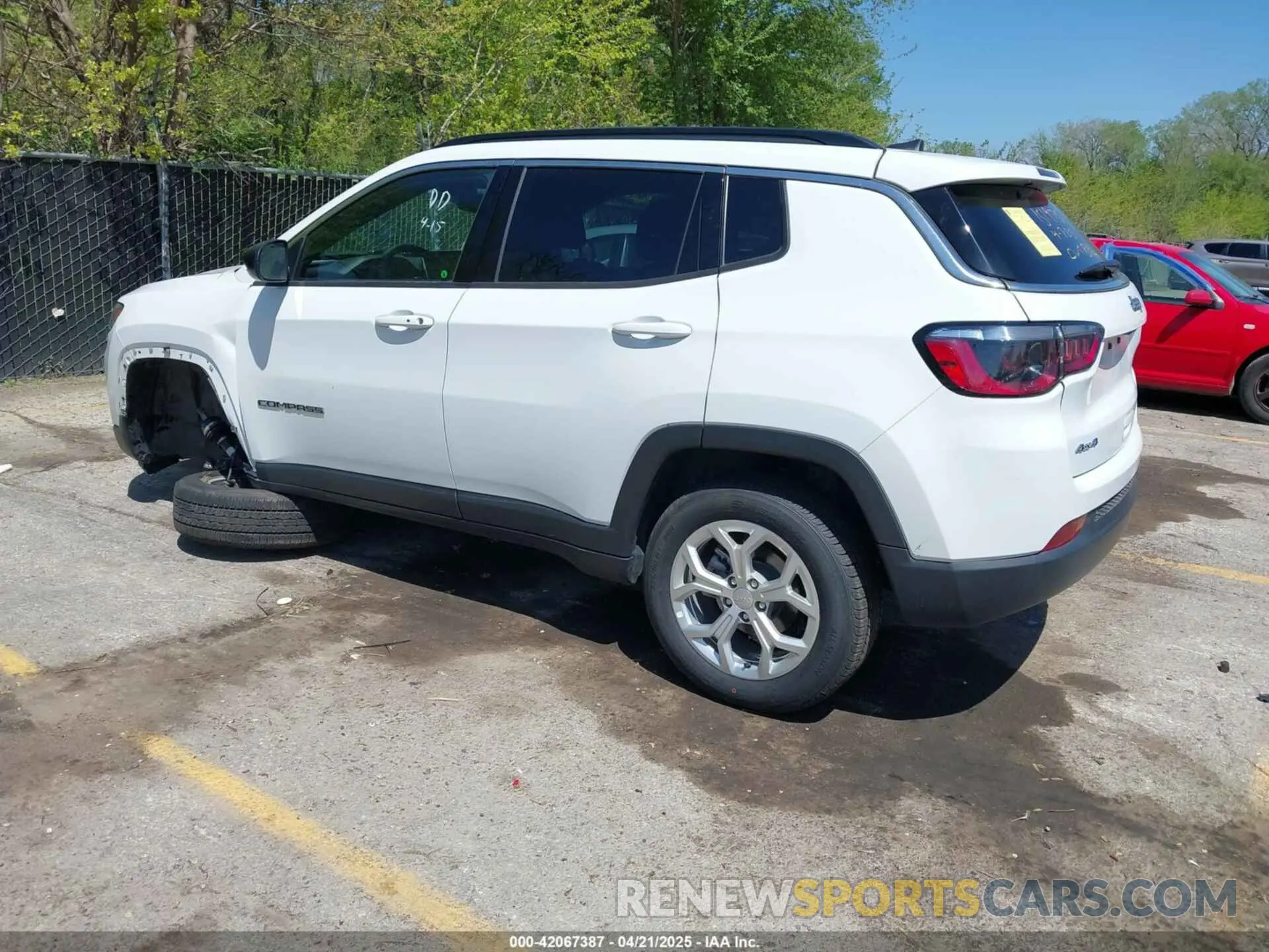 3 Photograph of a damaged car 3C4NJDBN0RT109268 JEEP COMPASS 2024