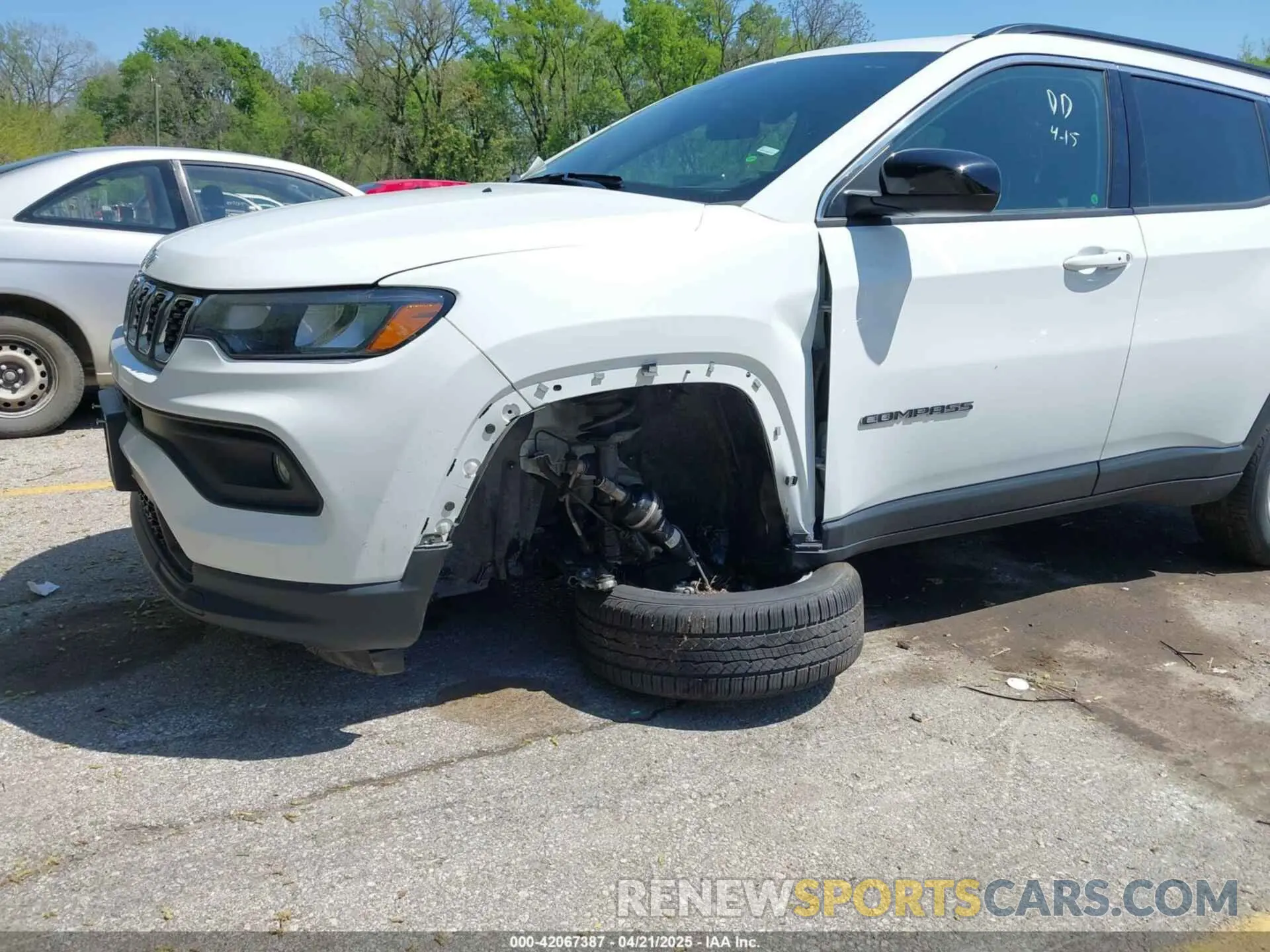 6 Photograph of a damaged car 3C4NJDBN0RT109268 JEEP COMPASS 2024