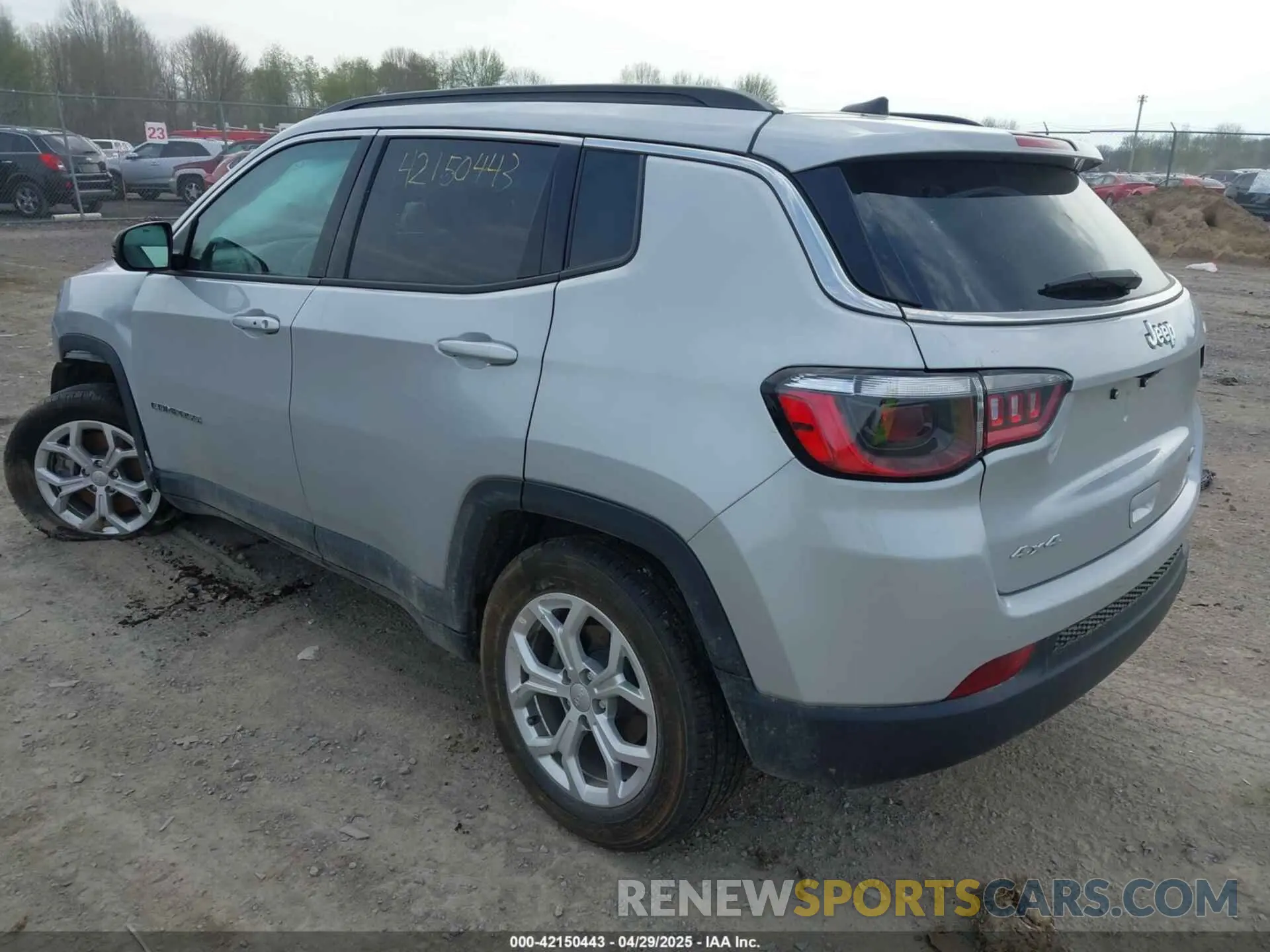 3 Photograph of a damaged car 3C4NJDBN0RT124448 JEEP COMPASS 2024