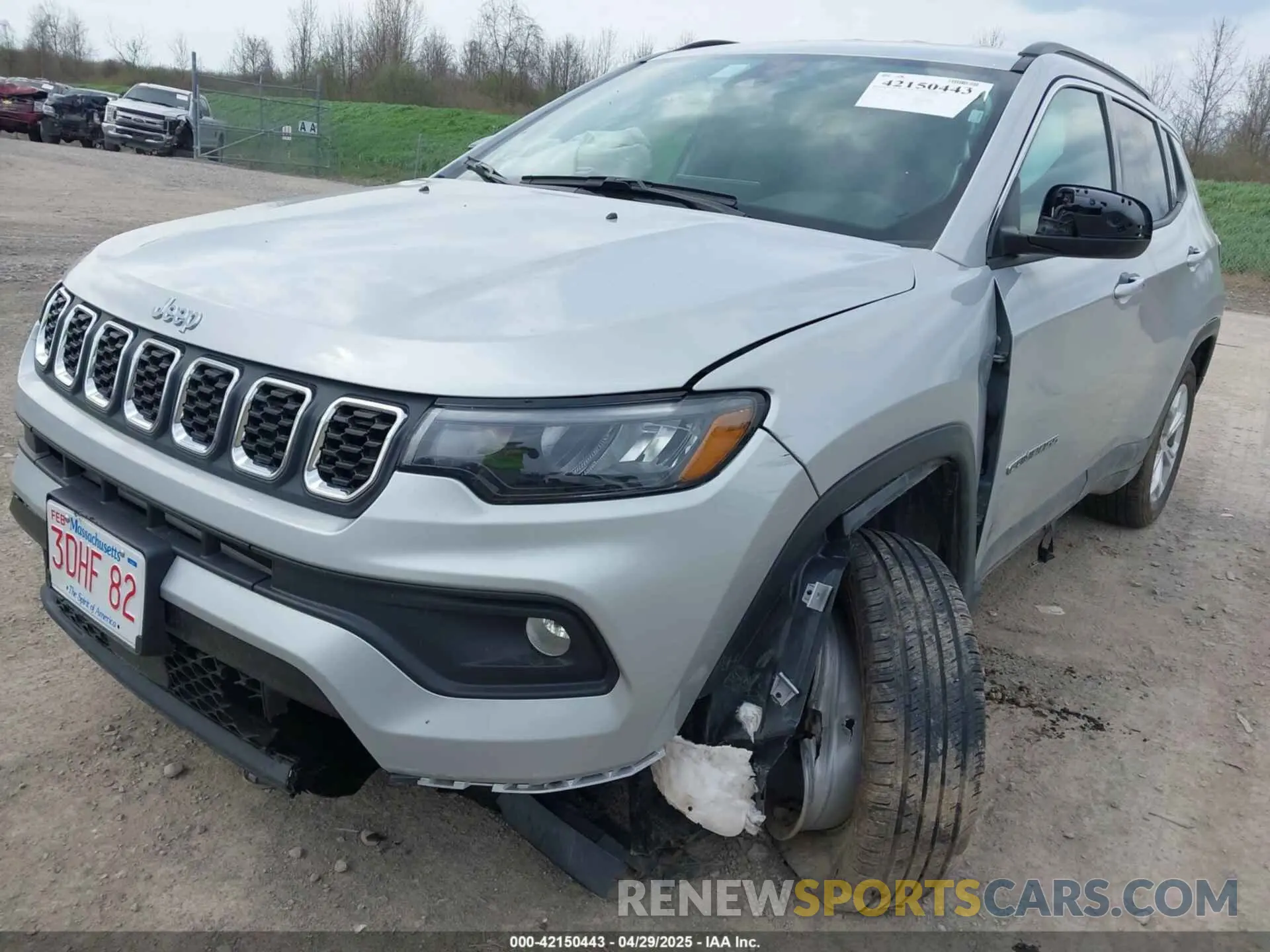 6 Photograph of a damaged car 3C4NJDBN0RT124448 JEEP COMPASS 2024