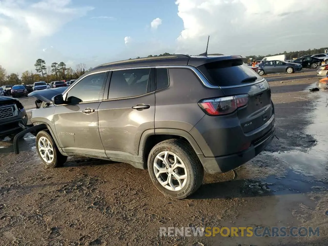 2 Photograph of a damaged car 3C4NJDBN0RT126488 JEEP COMPASS 2024
