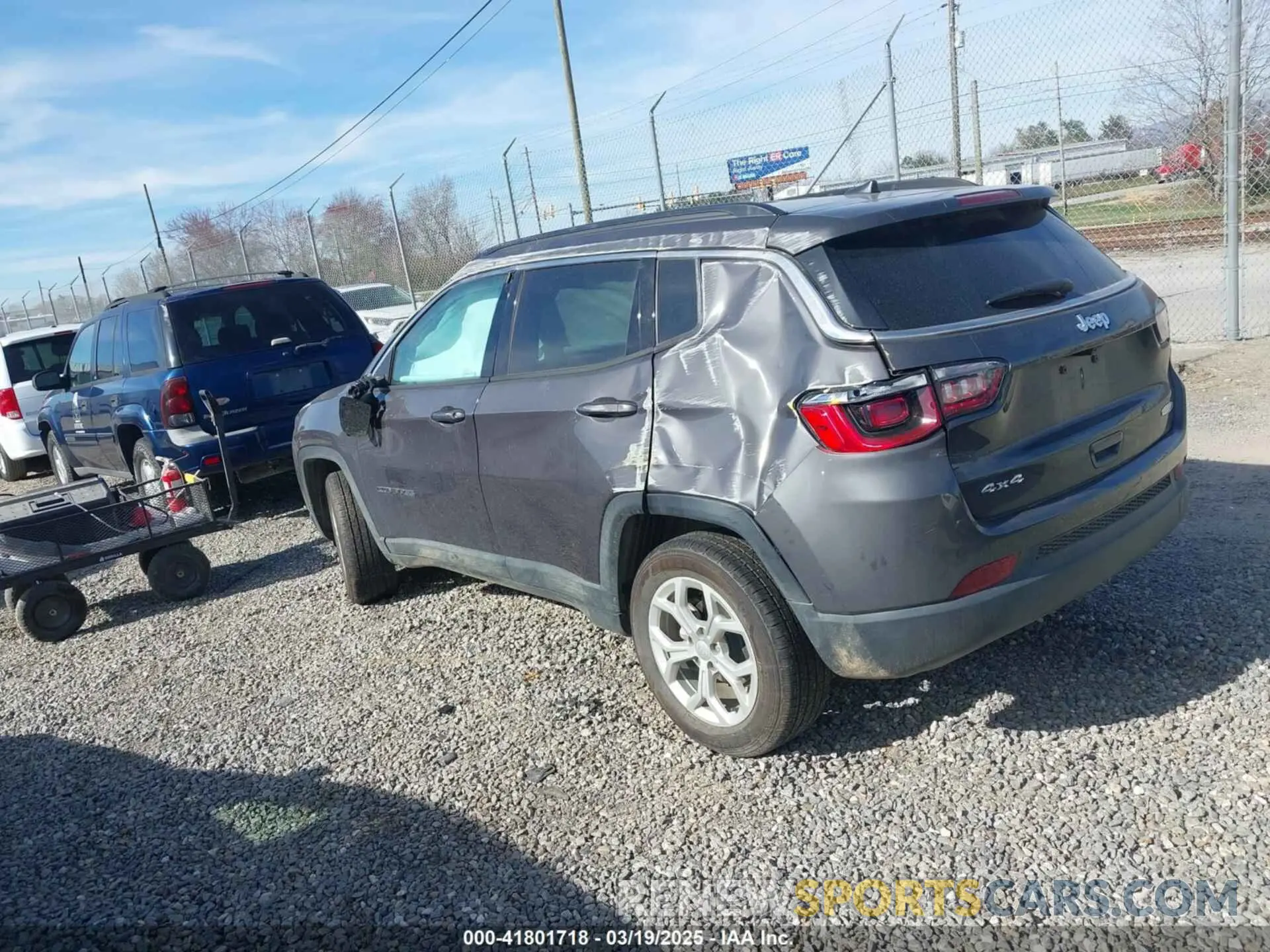 3 Photograph of a damaged car 3C4NJDBN0RT152329 JEEP COMPASS 2024