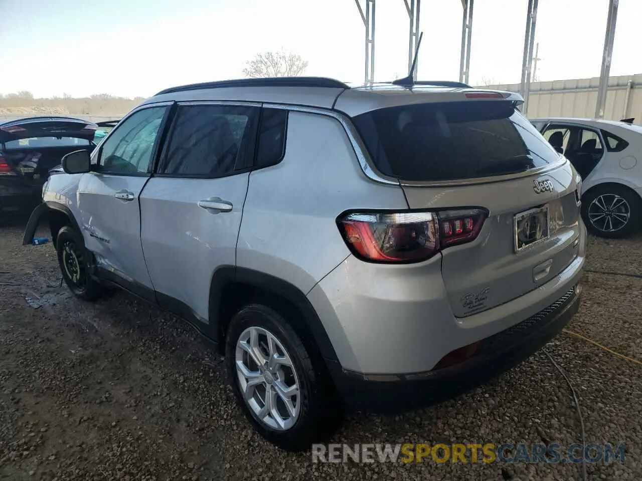2 Photograph of a damaged car 3C4NJDBN0RT155313 JEEP COMPASS 2024
