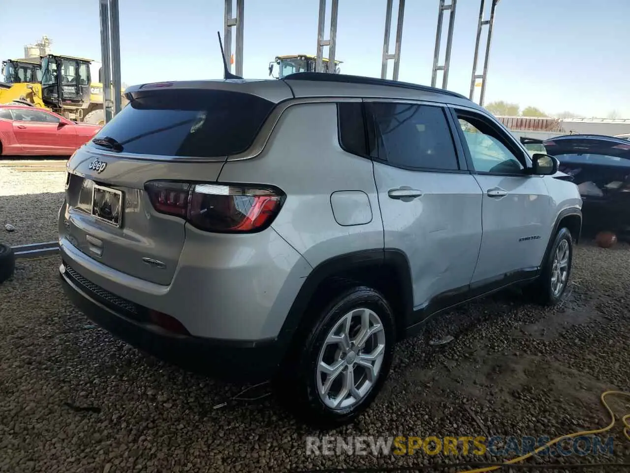 3 Photograph of a damaged car 3C4NJDBN0RT155313 JEEP COMPASS 2024