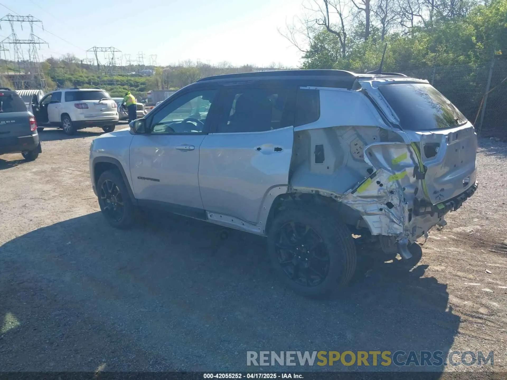 3 Photograph of a damaged car 3C4NJDBN0RT159703 JEEP COMPASS 2024