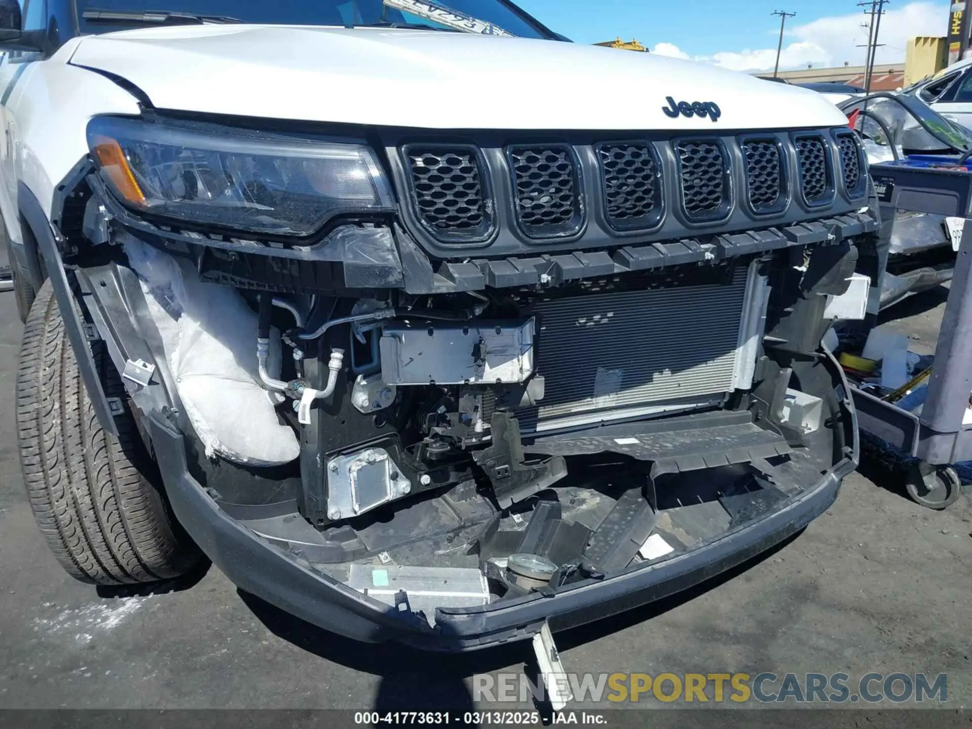 6 Photograph of a damaged car 3C4NJDBN0RT588081 JEEP COMPASS 2024