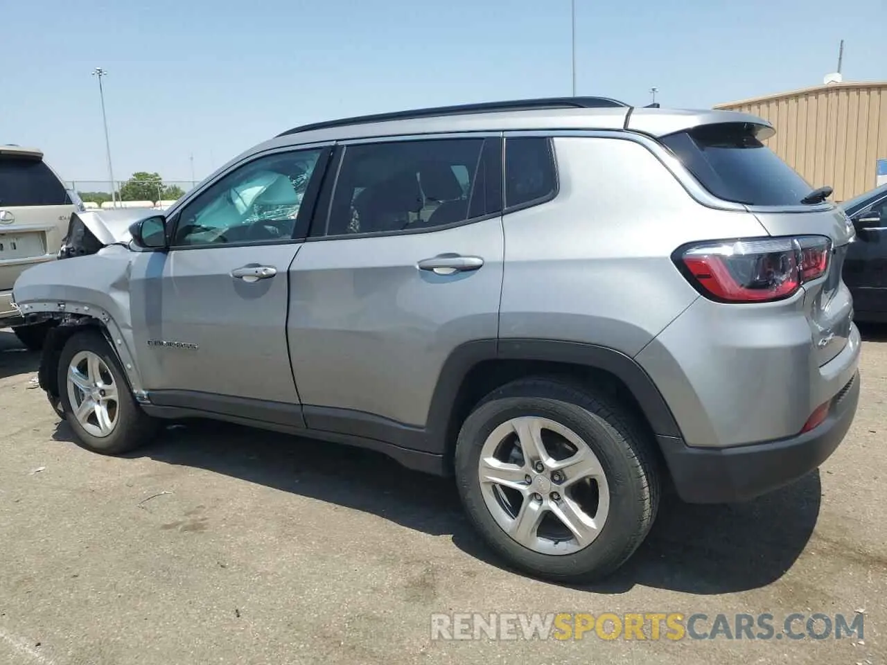 2 Photograph of a damaged car 3C4NJDBN0RT596696 JEEP COMPASS 2024