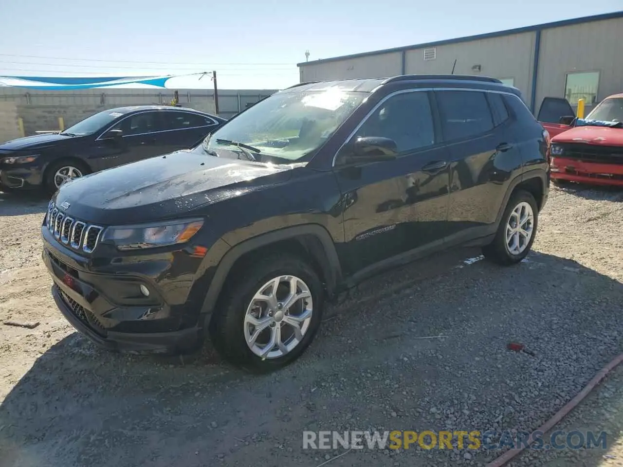 1 Photograph of a damaged car 3C4NJDBN1RT119341 JEEP COMPASS 2024