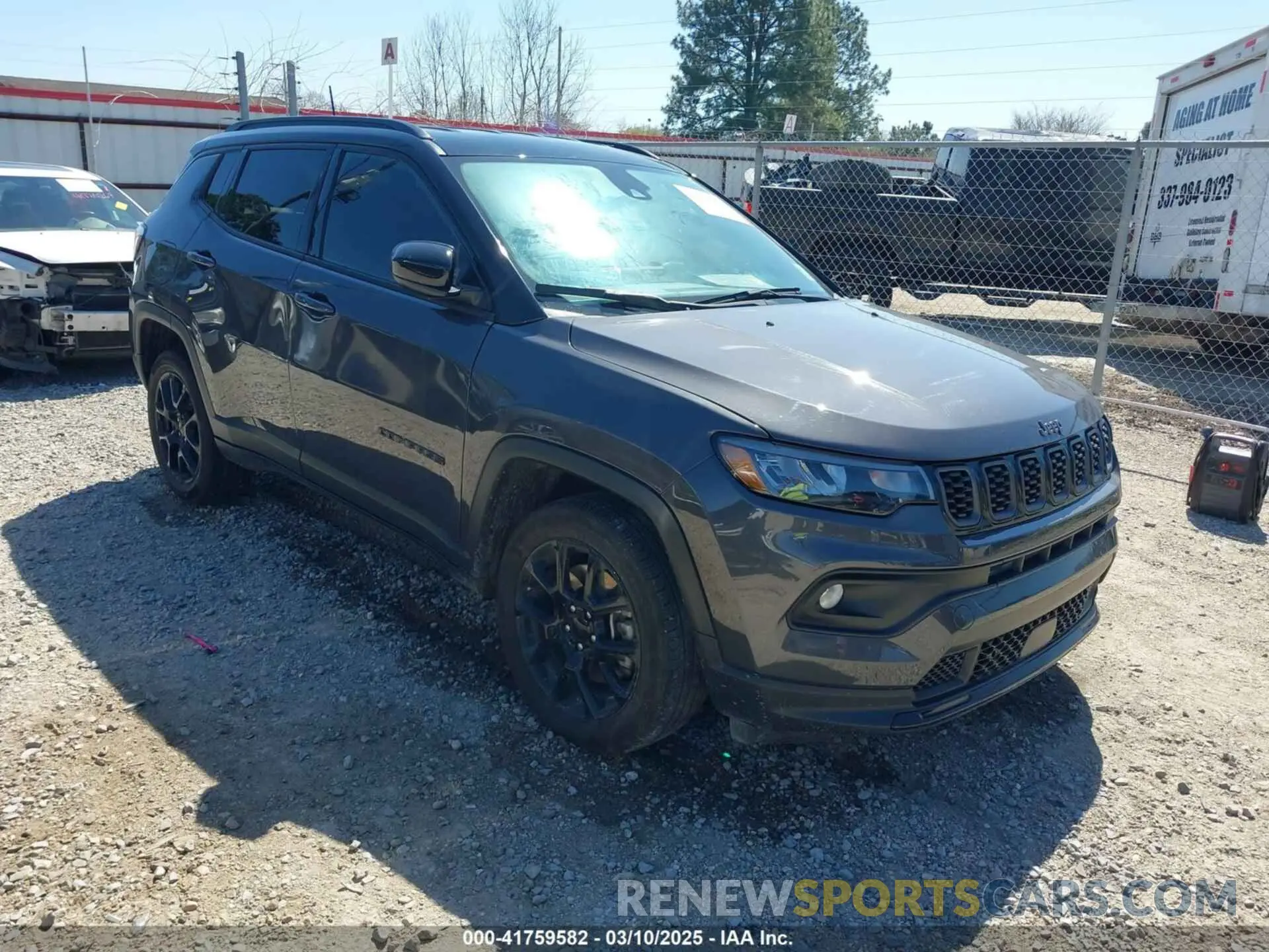 1 Photograph of a damaged car 3C4NJDBN1RT121641 JEEP COMPASS 2024