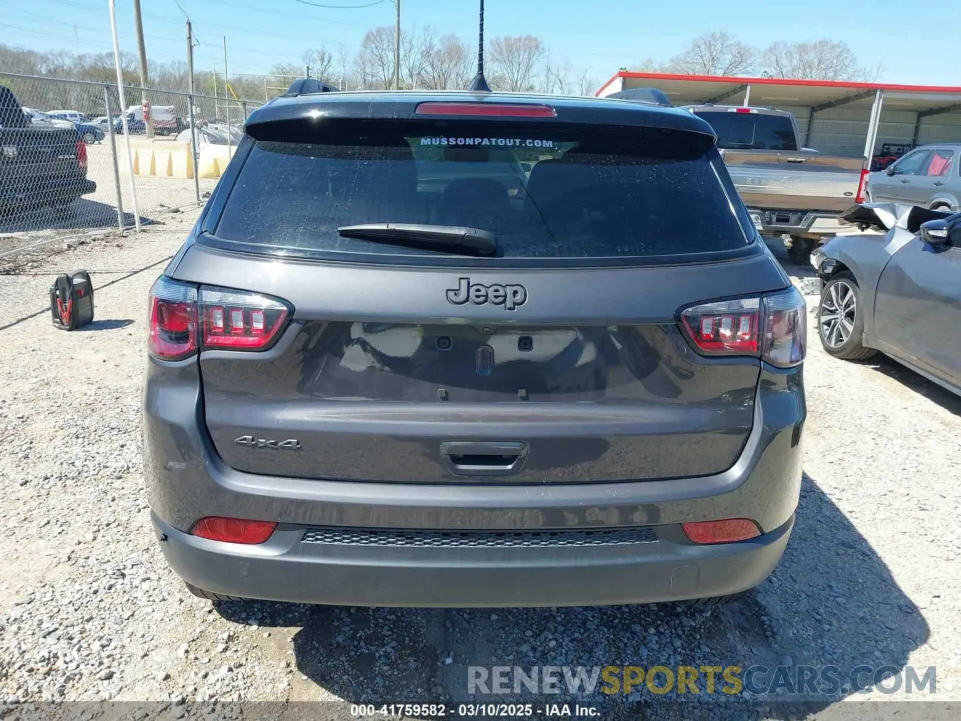 16 Photograph of a damaged car 3C4NJDBN1RT121641 JEEP COMPASS 2024