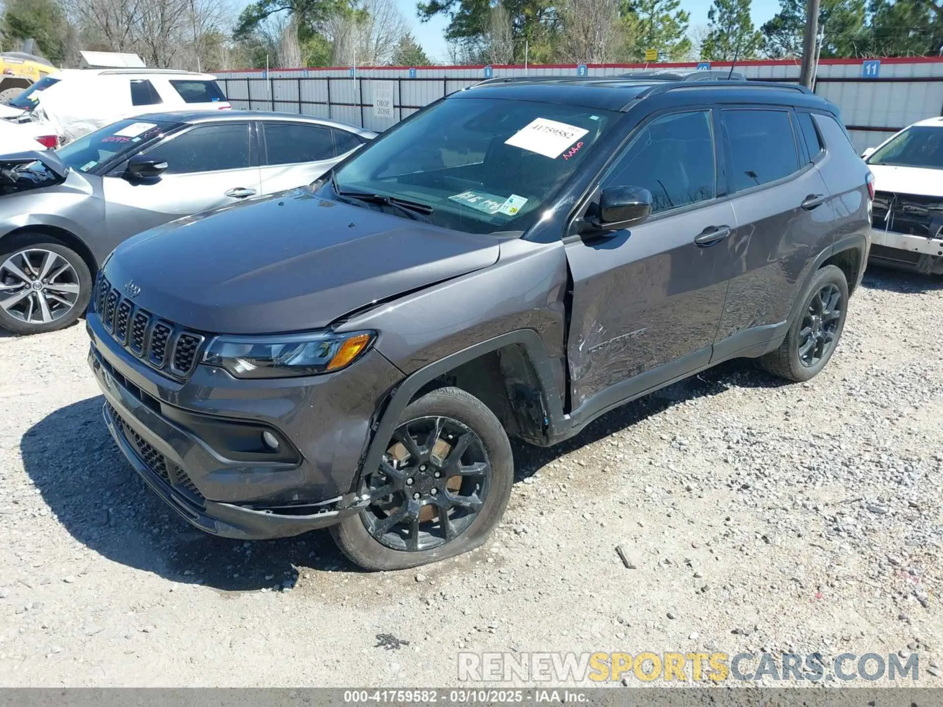 2 Photograph of a damaged car 3C4NJDBN1RT121641 JEEP COMPASS 2024