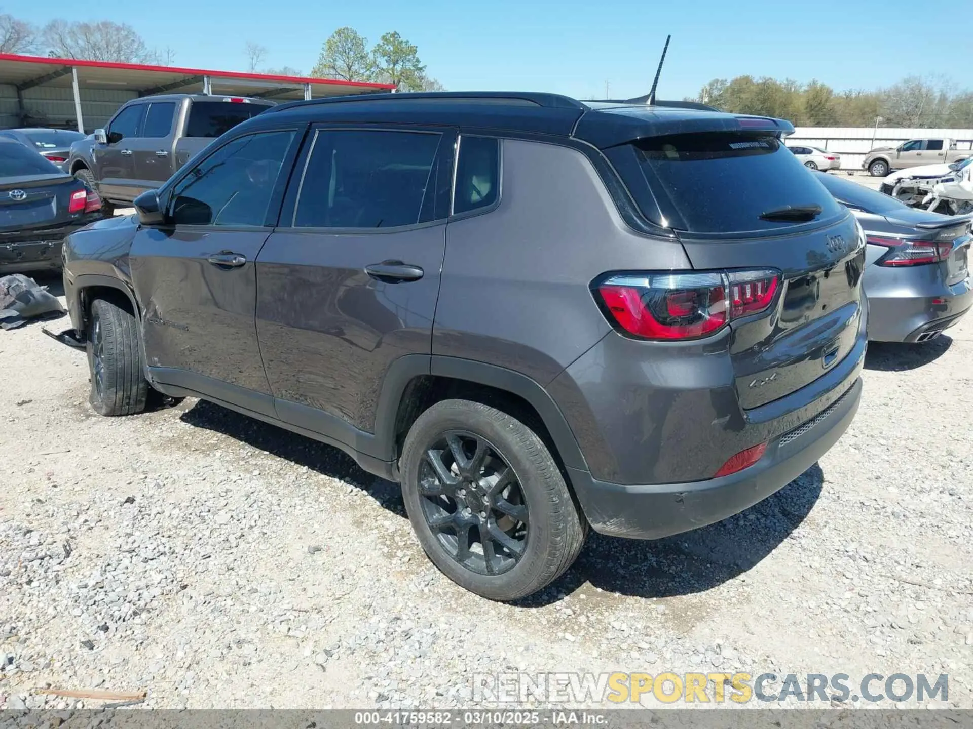3 Photograph of a damaged car 3C4NJDBN1RT121641 JEEP COMPASS 2024