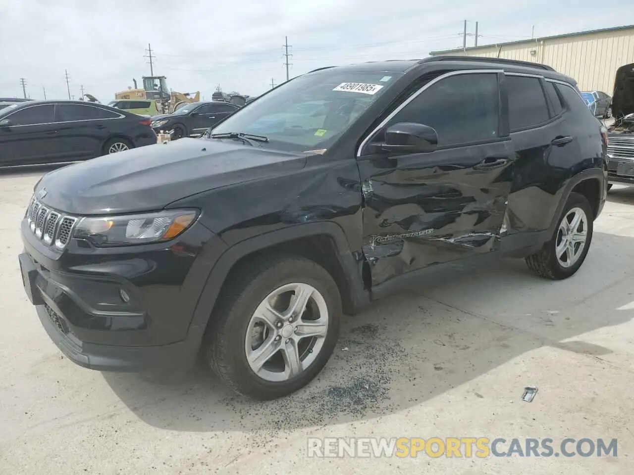 1 Photograph of a damaged car 3C4NJDBN1RT579521 JEEP COMPASS 2024