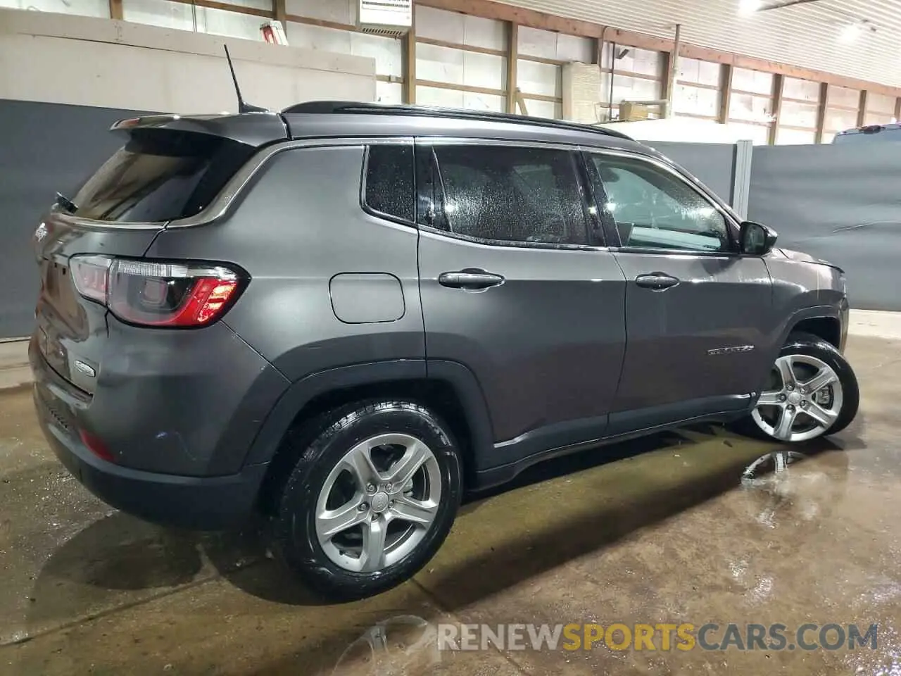 3 Photograph of a damaged car 3C4NJDBN1RT606040 JEEP COMPASS 2024