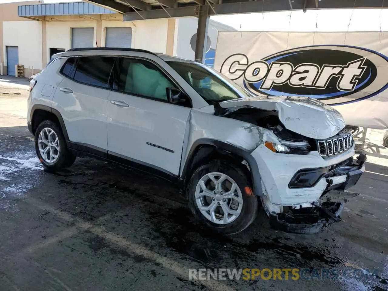 4 Photograph of a damaged car 3C4NJDBN2RT100913 JEEP COMPASS 2024
