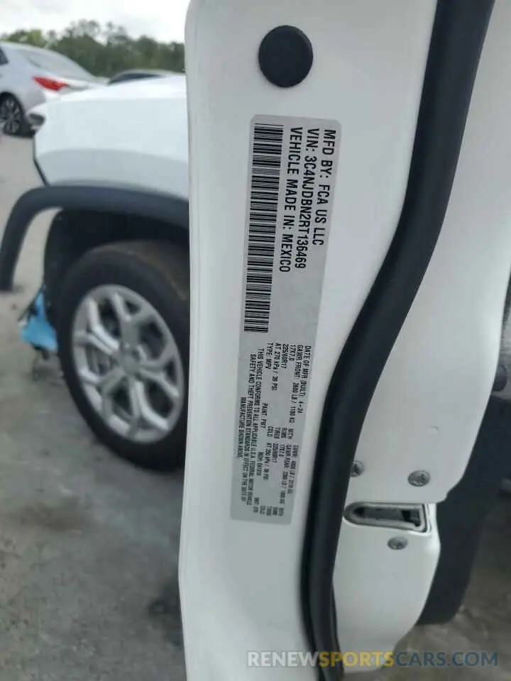 14 Photograph of a damaged car 3C4NJDBN2RT136469 JEEP COMPASS 2024