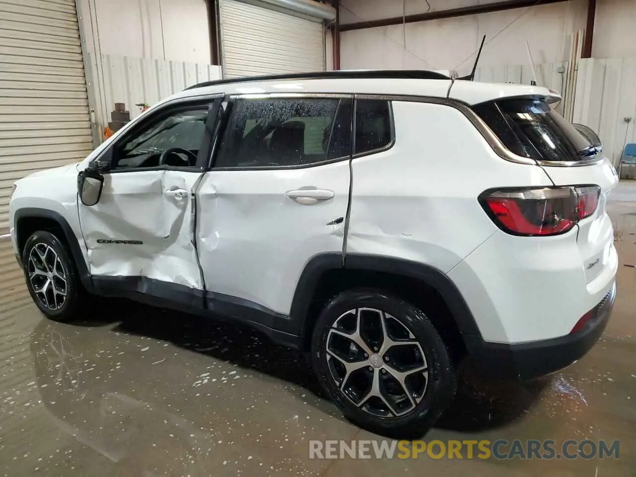 2 Photograph of a damaged car 3C4NJDBN2RT605897 JEEP COMPASS 2024