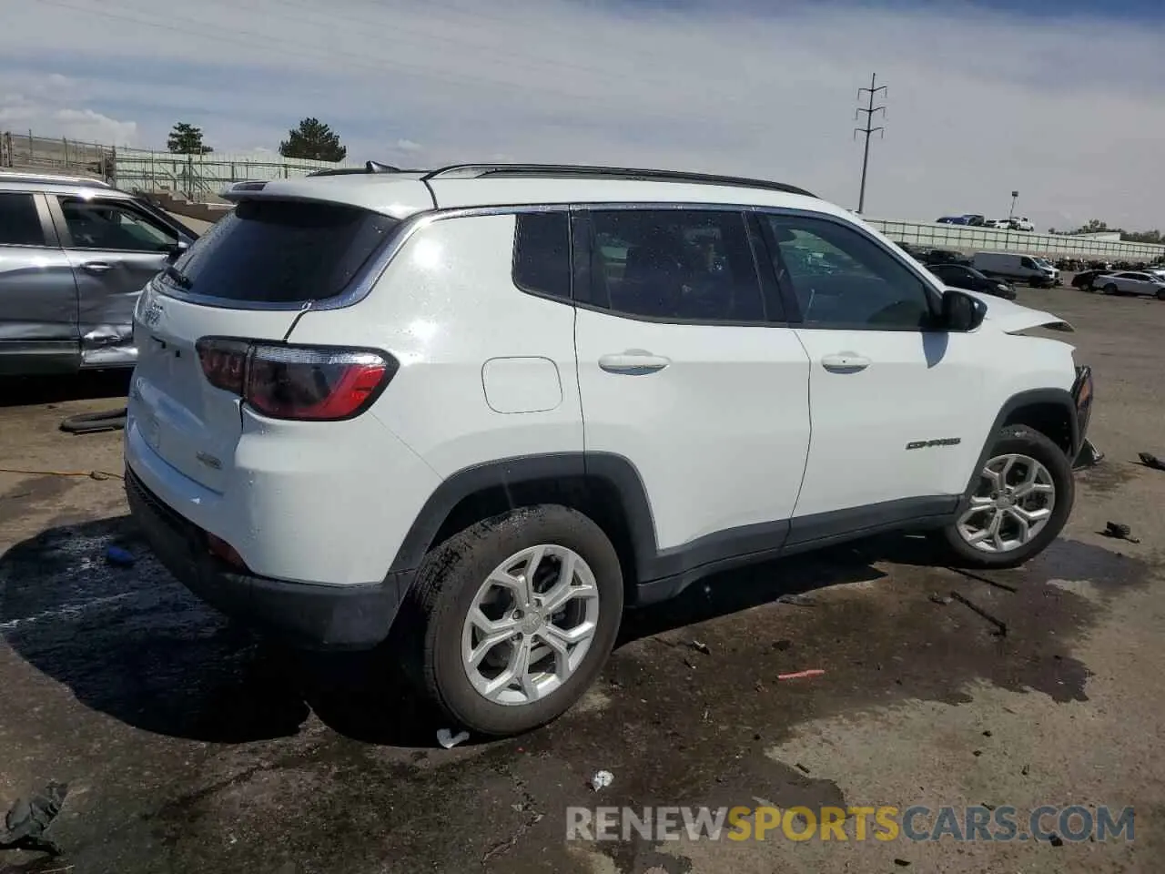 3 Photograph of a damaged car 3C4NJDBN3RT100872 JEEP COMPASS 2024