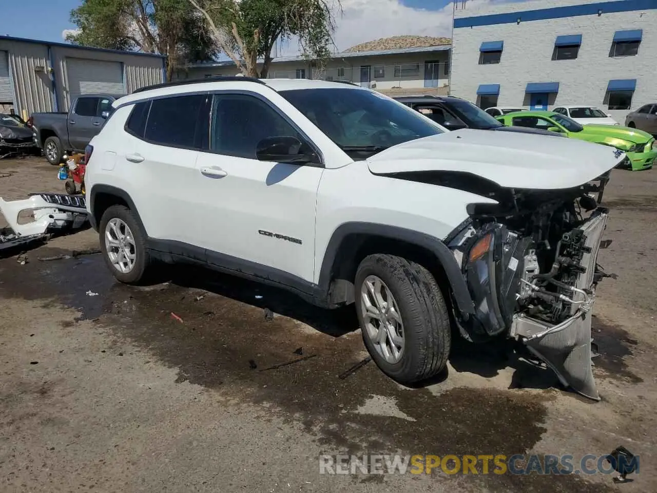 4 Photograph of a damaged car 3C4NJDBN3RT100872 JEEP COMPASS 2024
