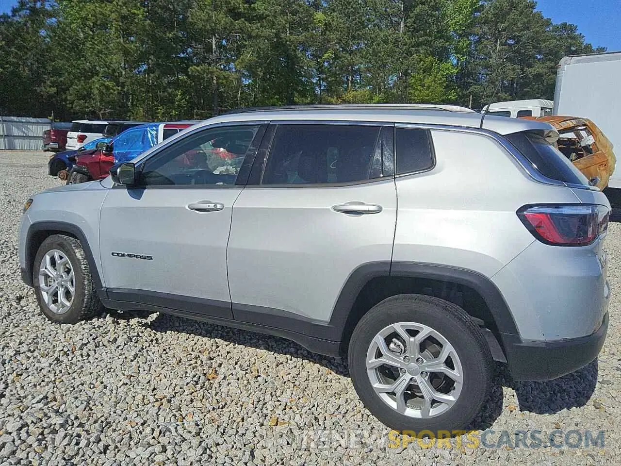 2 Photograph of a damaged car 3C4NJDBN3RT110950 JEEP COMPASS 2024