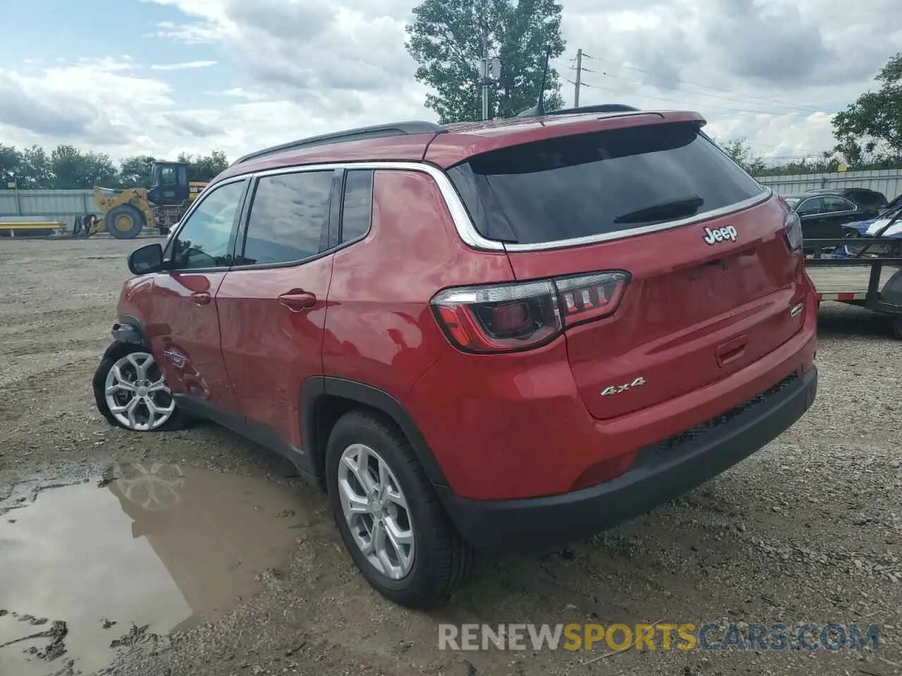 2 Photograph of a damaged car 3C4NJDBN3RT137971 JEEP COMPASS 2024