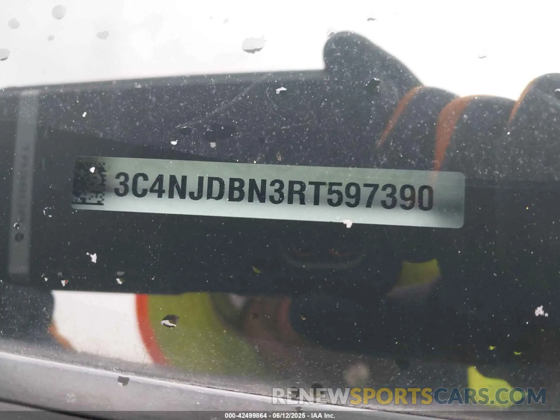 9 Photograph of a damaged car 3C4NJDBN3RT597390 JEEP COMPASS 2024