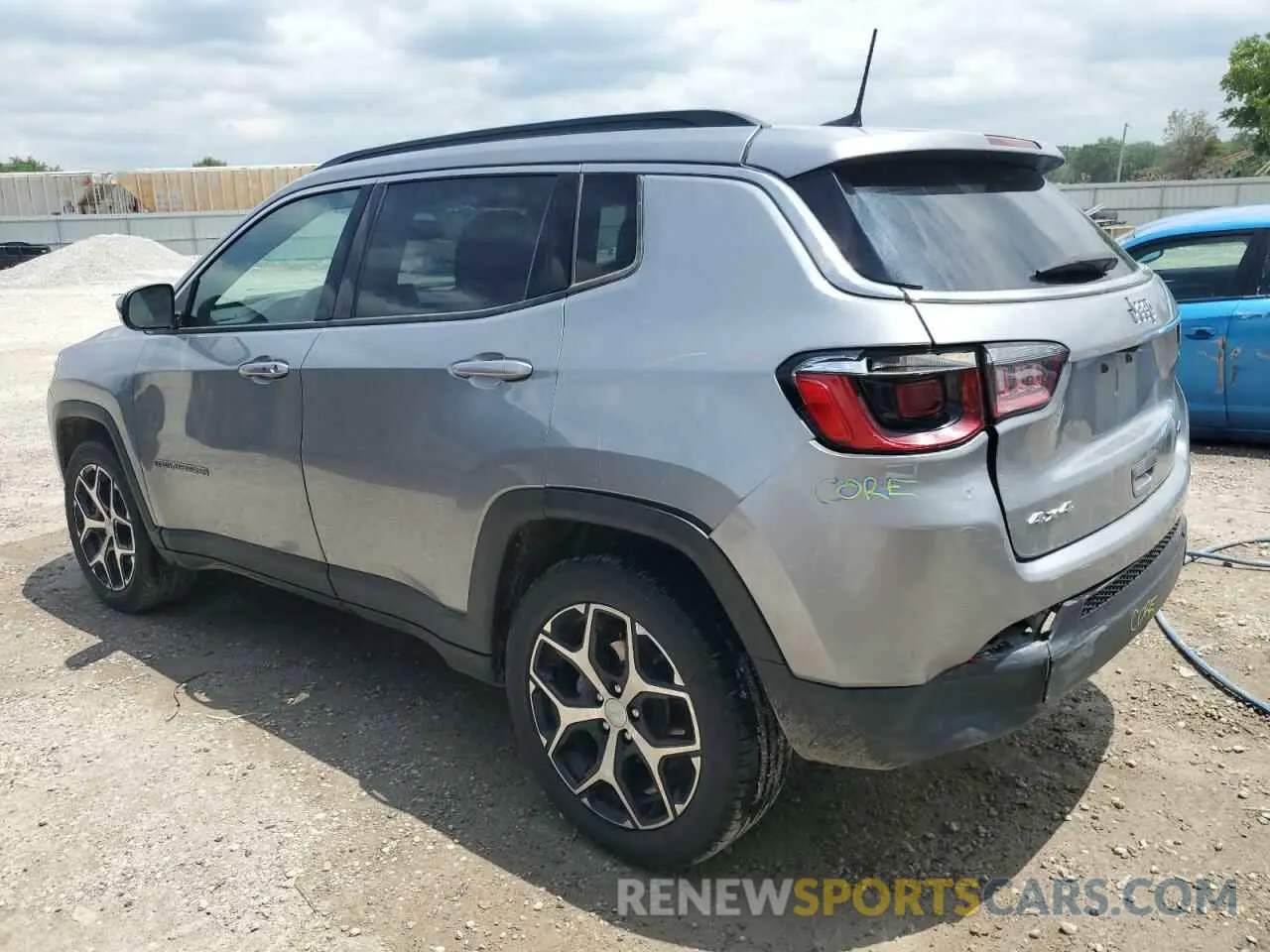 2 Photograph of a damaged car 3C4NJDBN3RT603978 JEEP COMPASS 2024
