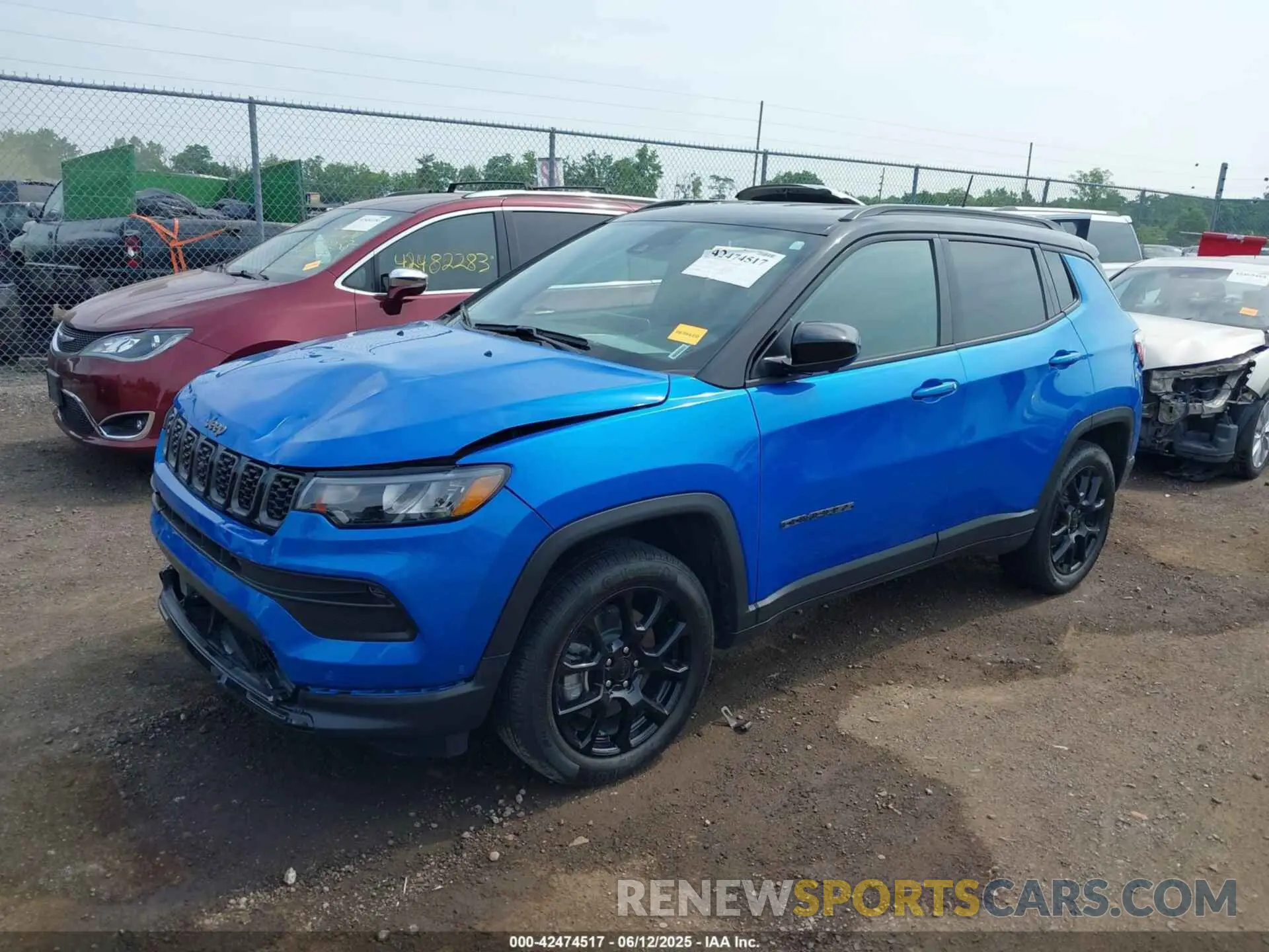 2 Photograph of a damaged car 3C4NJDBN4RT106311 JEEP COMPASS 2024