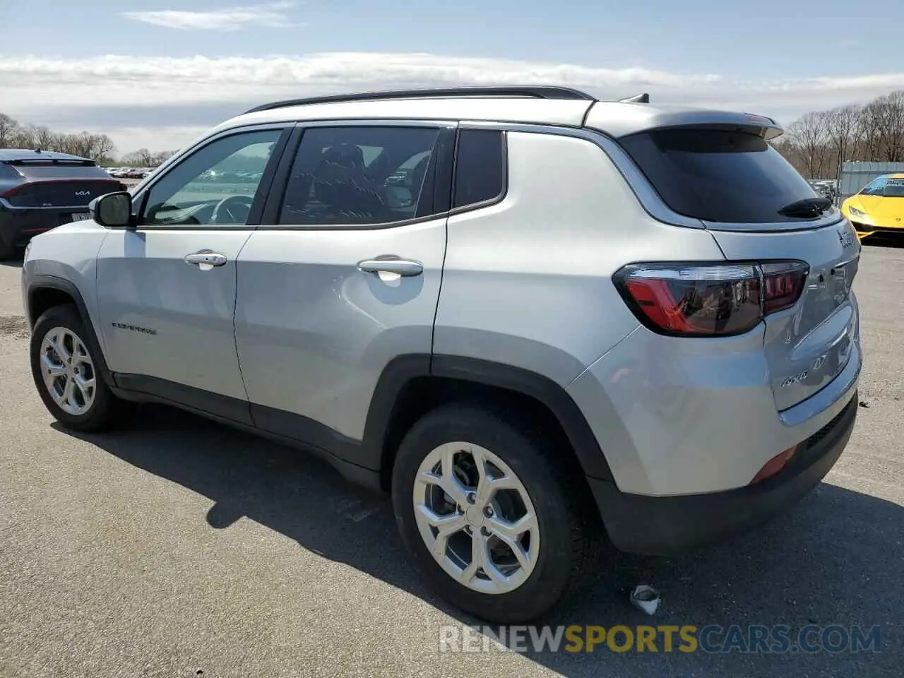 2 Photograph of a damaged car 3C4NJDBN4RT110956 JEEP COMPASS 2024