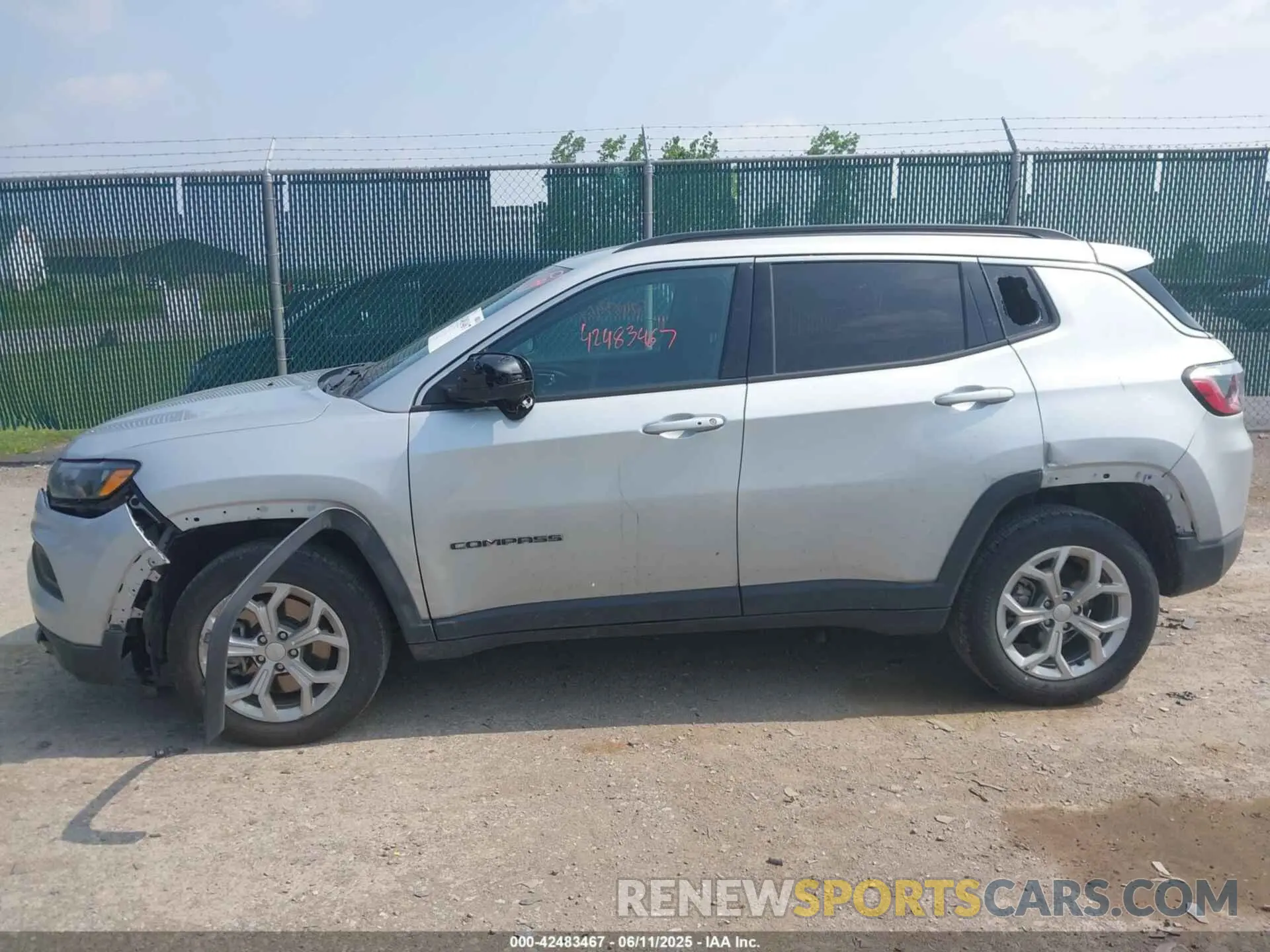 14 Photograph of a damaged car 3C4NJDBN4RT117874 JEEP COMPASS 2024