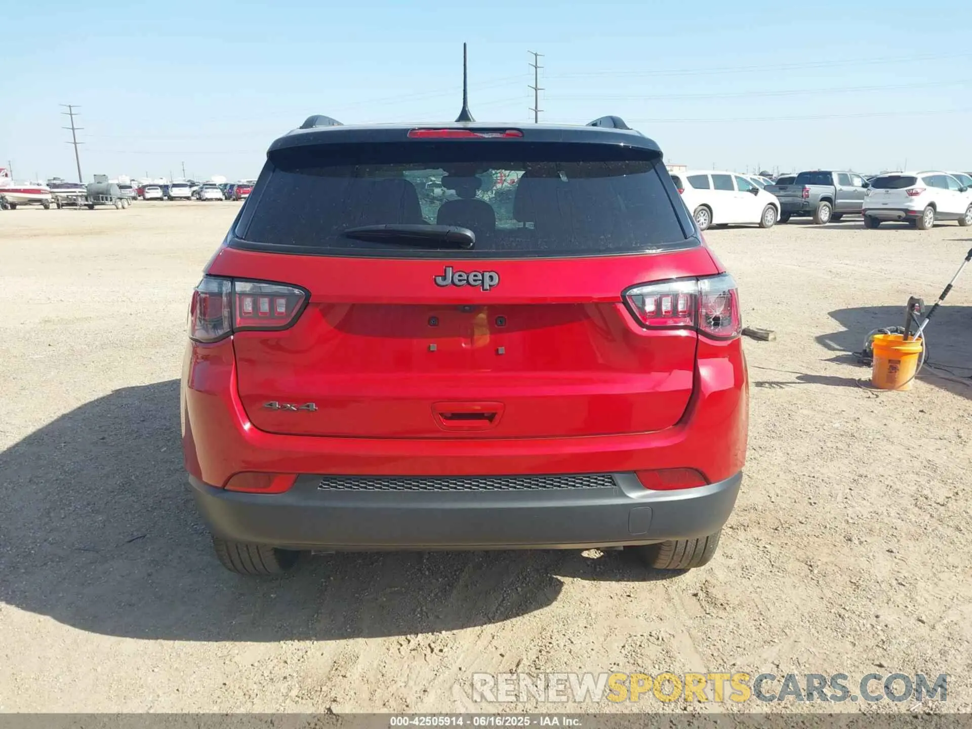 16 Photograph of a damaged car 3C4NJDBN5RT143996 JEEP COMPASS 2024