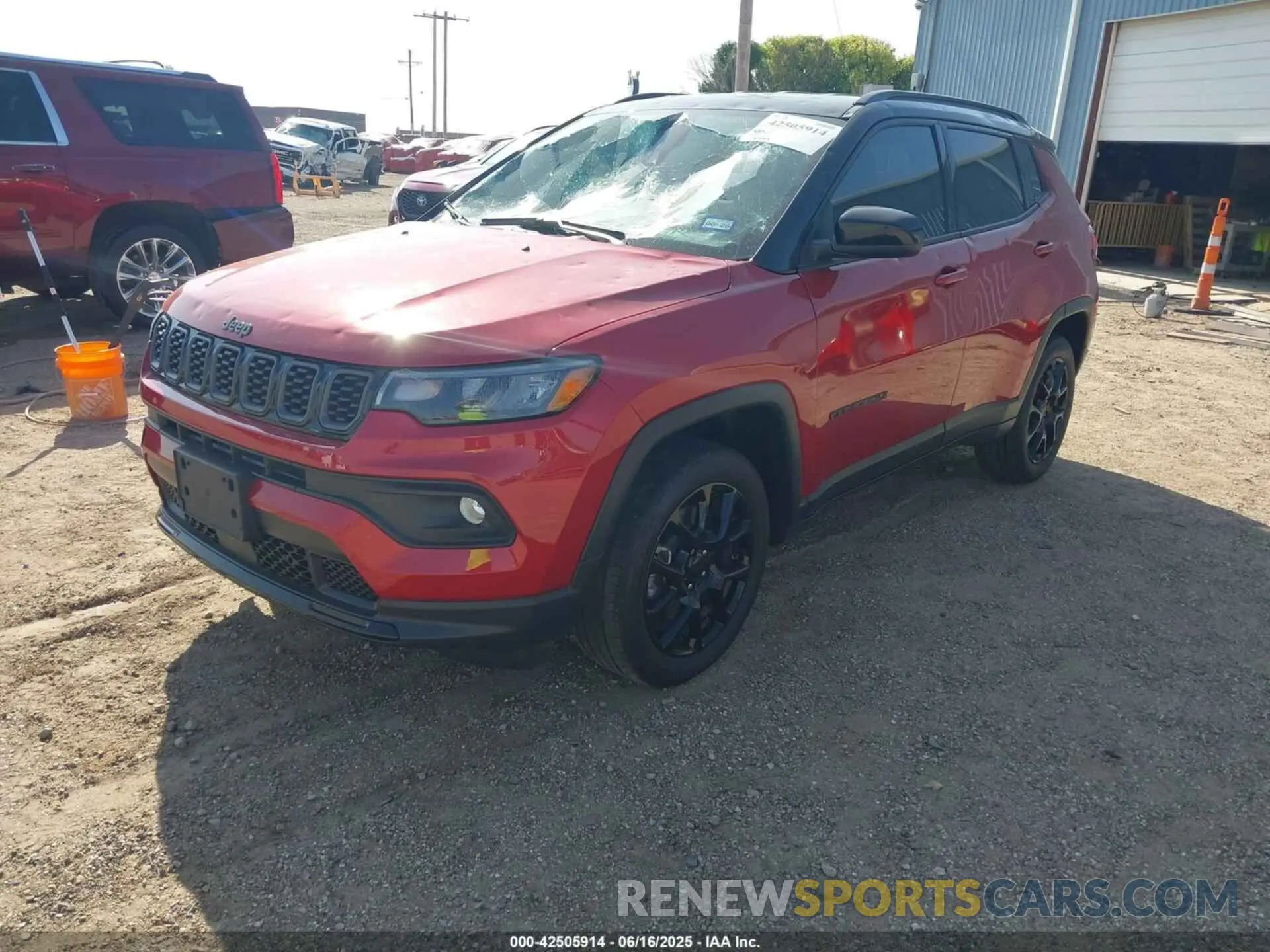 2 Photograph of a damaged car 3C4NJDBN5RT143996 JEEP COMPASS 2024