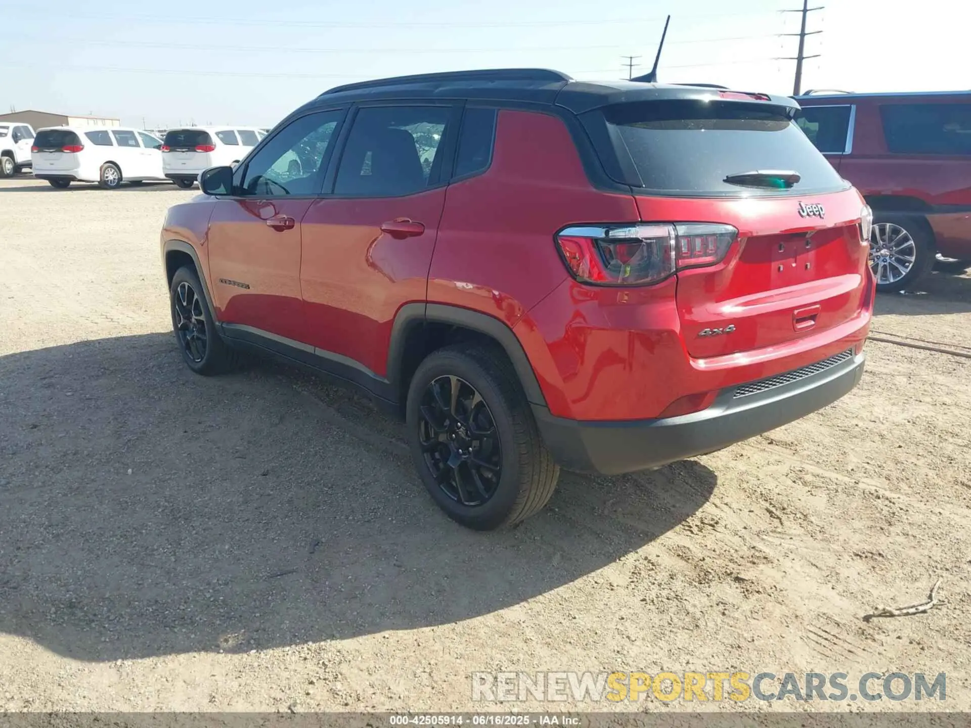 3 Photograph of a damaged car 3C4NJDBN5RT143996 JEEP COMPASS 2024