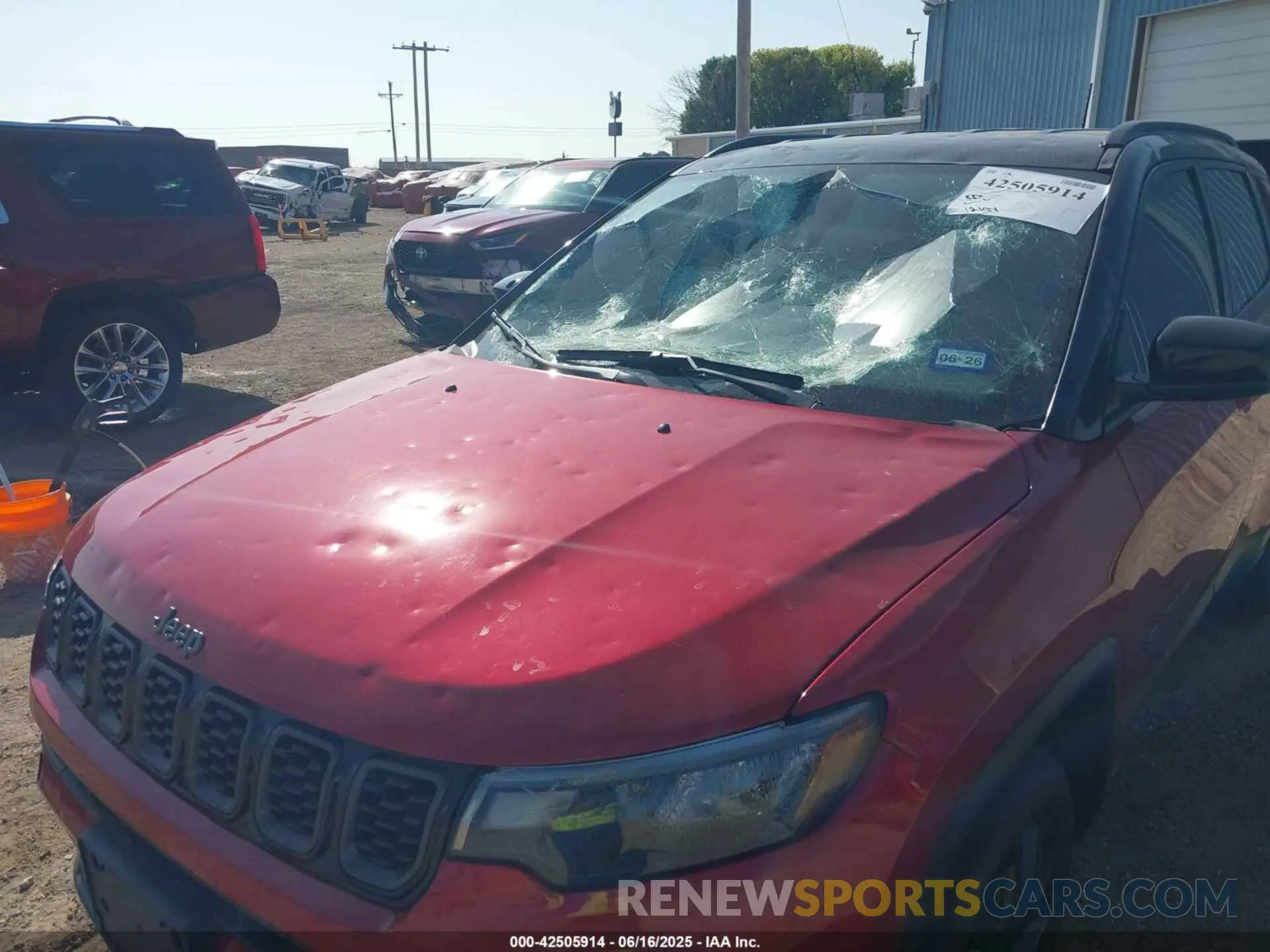 6 Photograph of a damaged car 3C4NJDBN5RT143996 JEEP COMPASS 2024