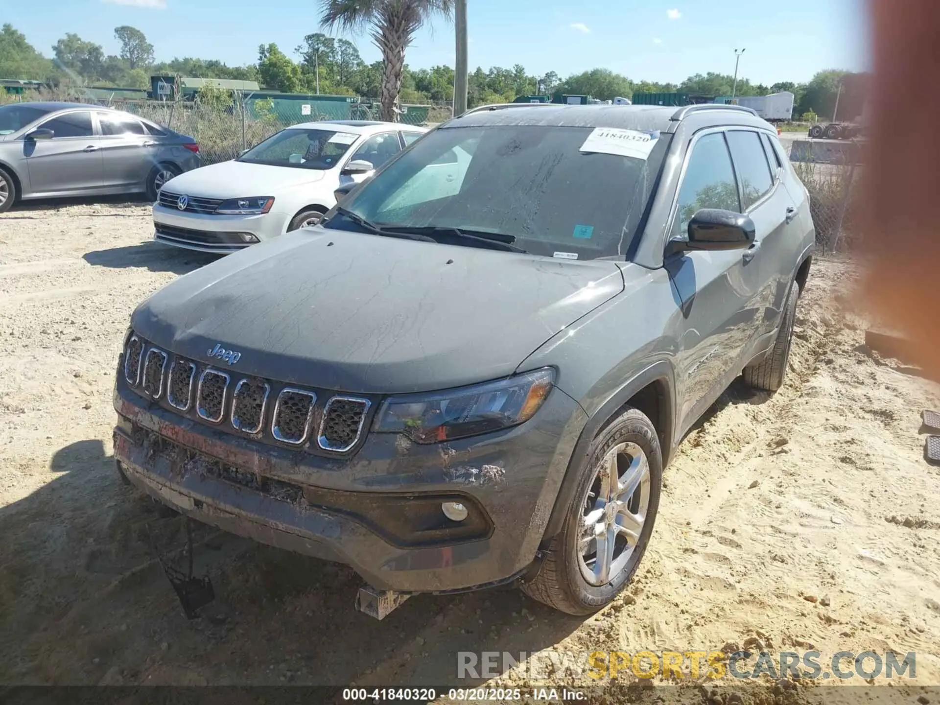 2 Photograph of a damaged car 3C4NJDBN5RT586715 JEEP COMPASS 2024