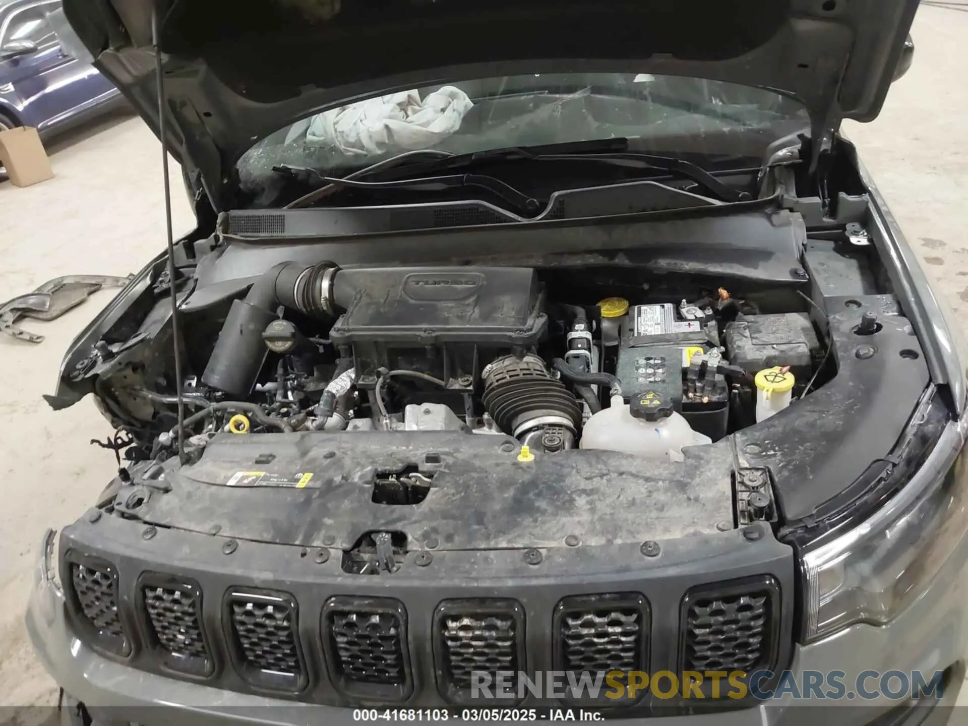 10 Photograph of a damaged car 3C4NJDBN5RT588075 JEEP COMPASS 2024
