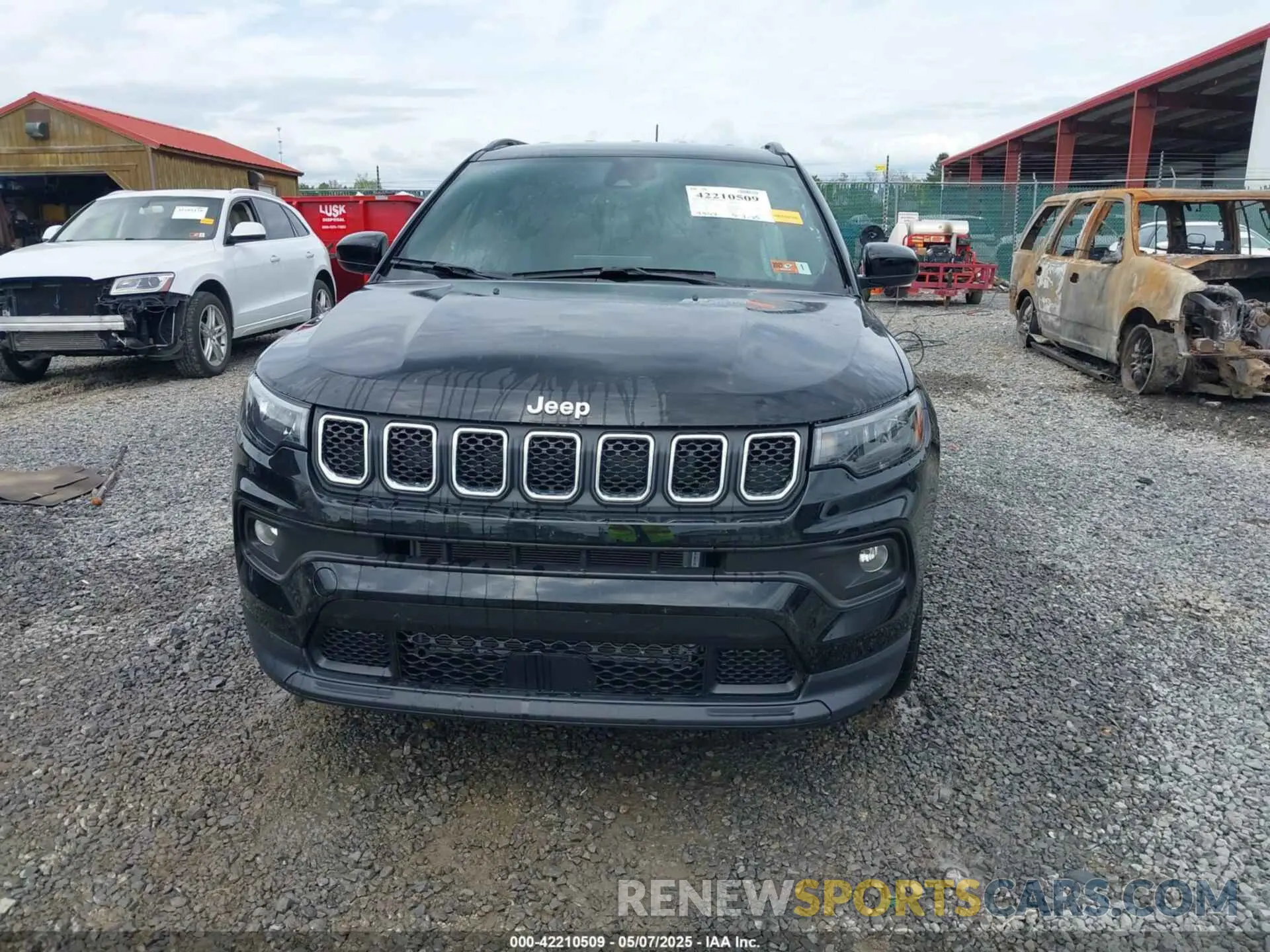 13 Photograph of a damaged car 3C4NJDBN5RT591025 JEEP COMPASS 2024