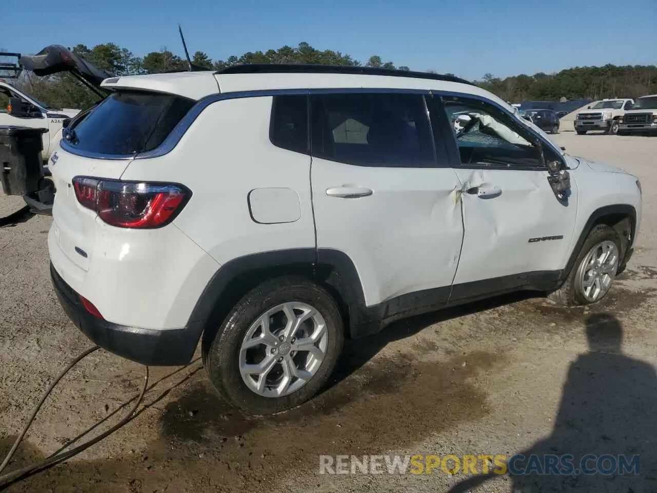 3 Photograph of a damaged car 3C4NJDBN6RT109324 JEEP COMPASS 2024